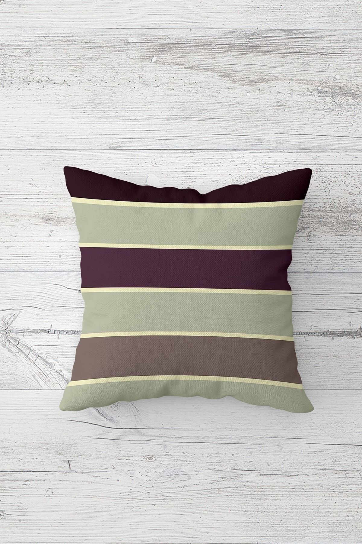 on the clouds-Zigzag And Striped Pattern Color Blocked Hidden Zippered Throw Pillow Cover Sofa Pillow Cover Set(4pcs) 2