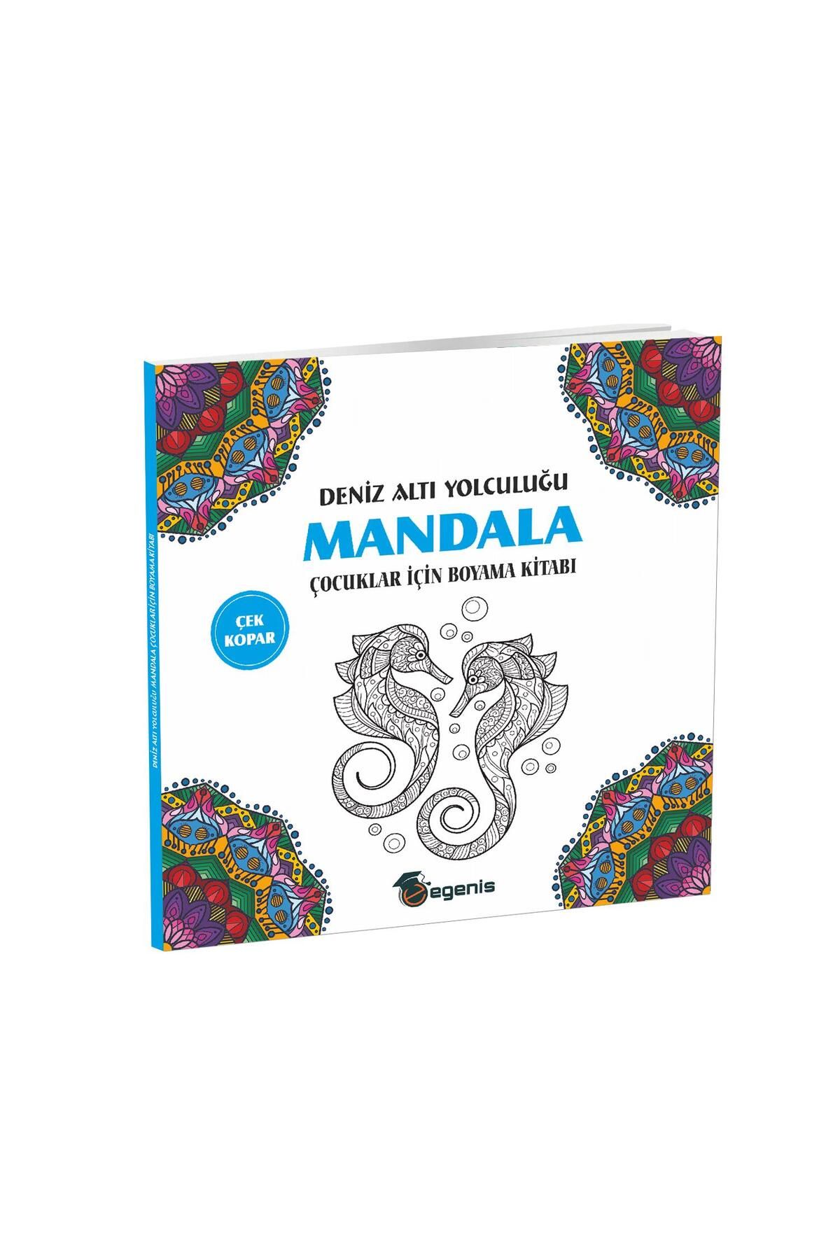 Egenis Deniz Altı Yolculuğu-Çocuklar İçin Mandala Boyama Kitabı