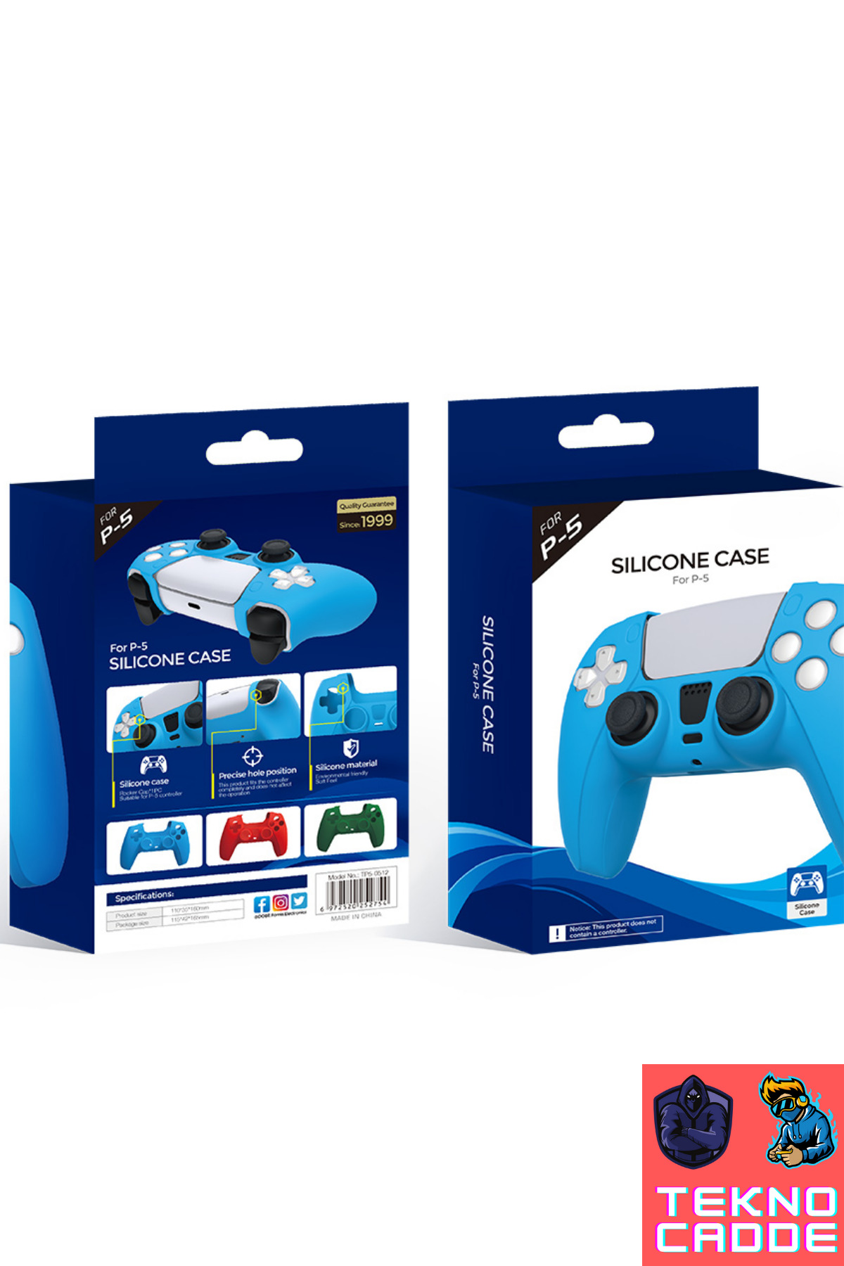 TP5-0512 Ps5 Dualsense Joystick Koruyucu Silikon Kılıf 3