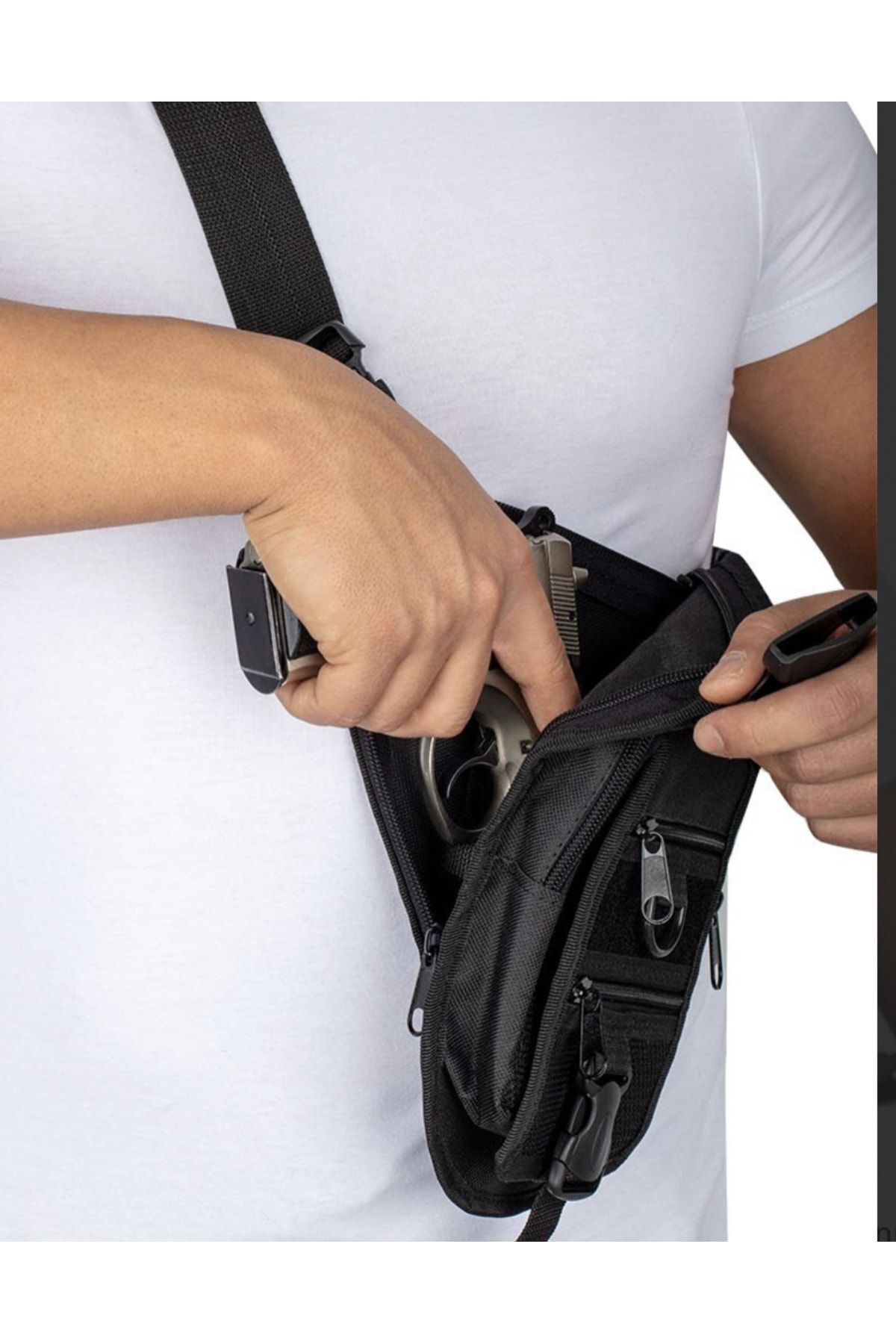 DORAX  TABANCA SİLAH TAŞIMA ÇANTASI (tabanca temizleme kiti hediyeli) - Görsel 6