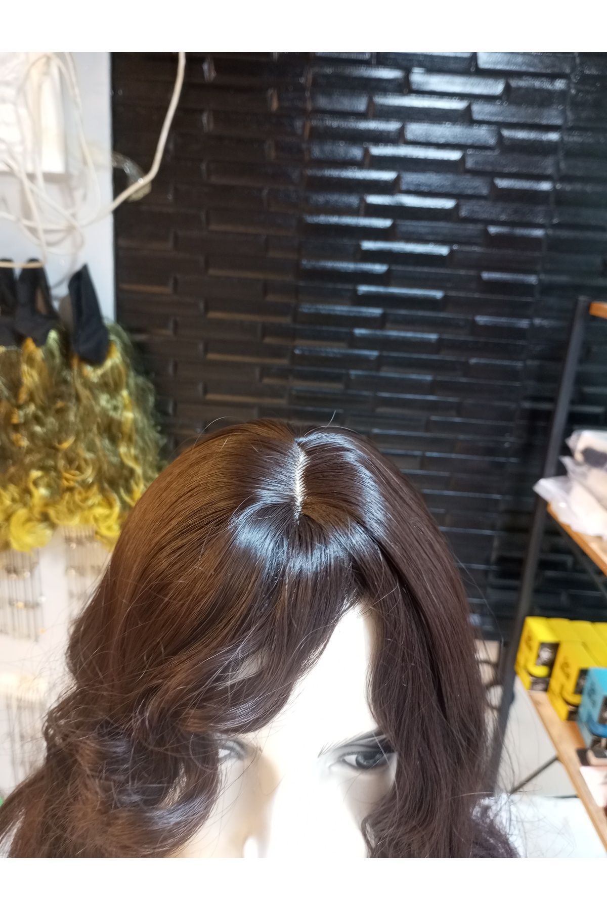 Lgskozmetik-Code 11 kanekon synthetic wig dark brown 4