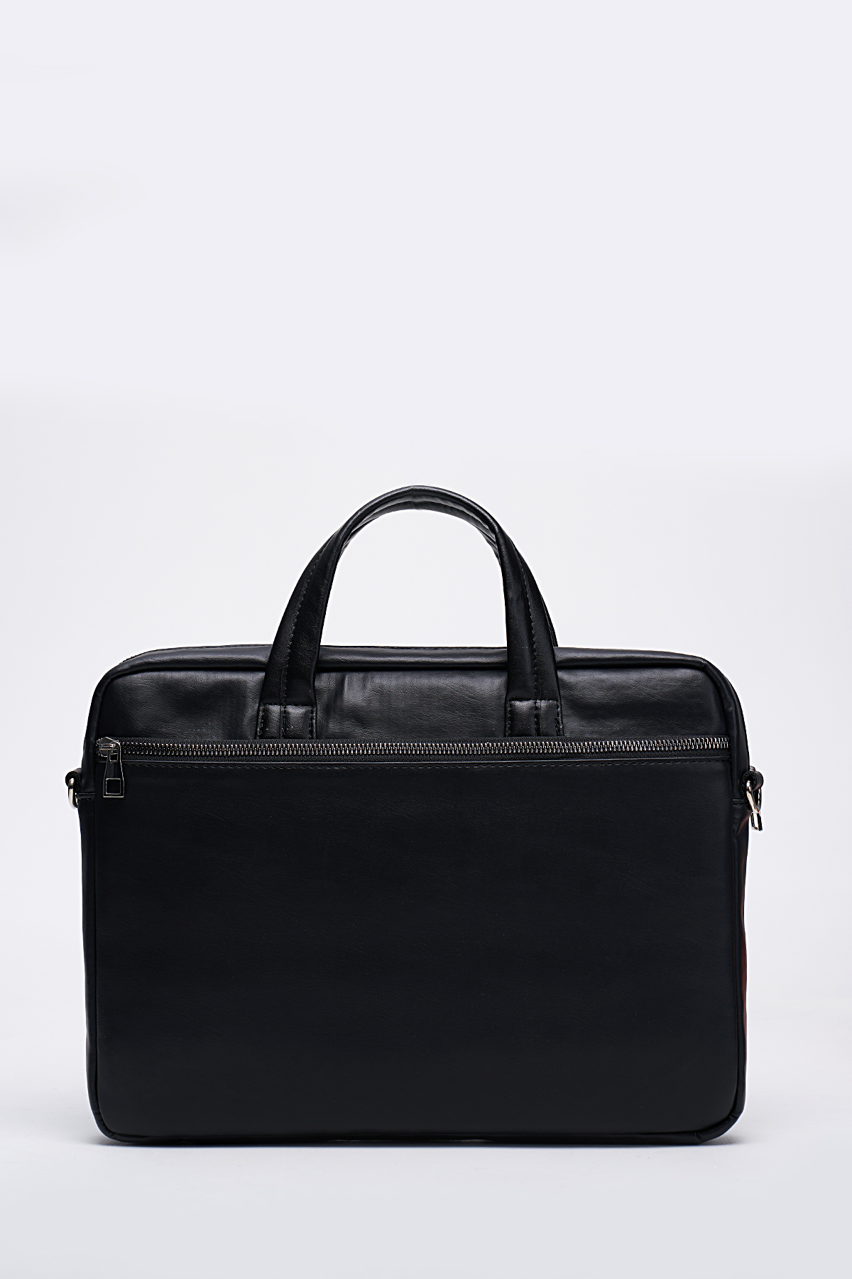 MORCA  Unisex Siyah Kroko Deri 13" & 14" Inç Laptop Evrak Çantası - Görsel 7