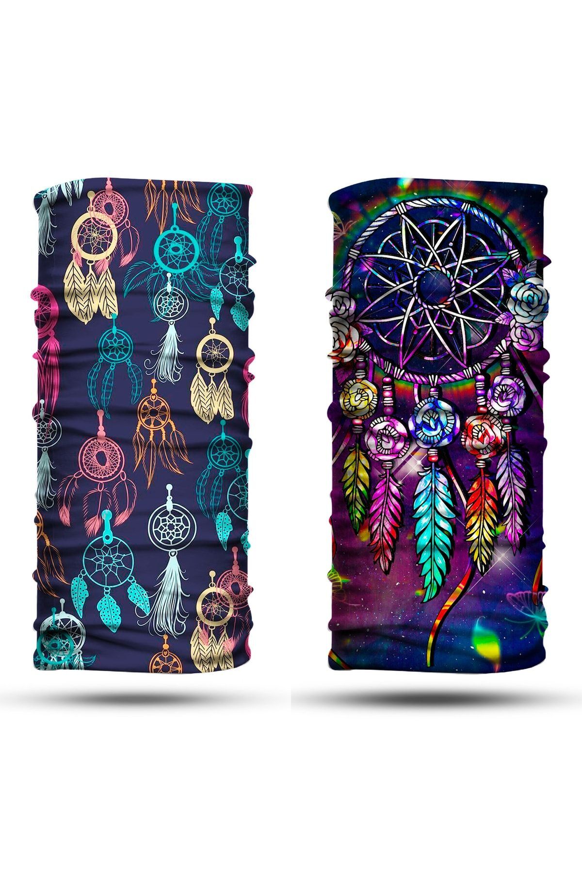 dairaksesuar 2'li Set Bandana Erkek Bandana Kadın Bandana Motosiklet Bandana Boyunluk Balaklava Outdoor