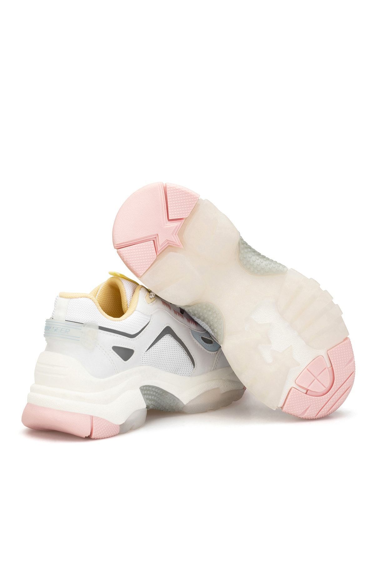 DARK SEER-Ds Linda Weißer Damen-Sneaker 4