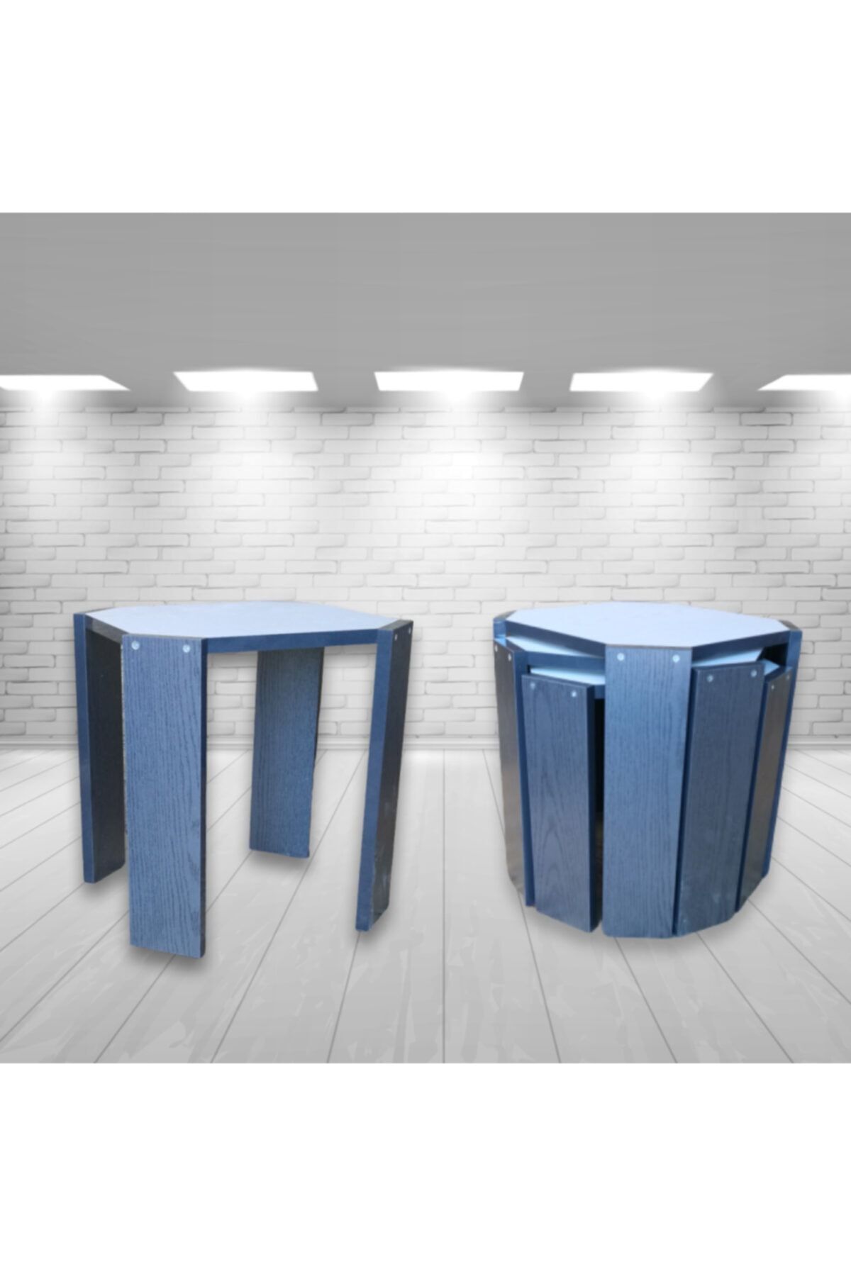 3-PieceZiggon Coffee Table -Modern And Compact Design