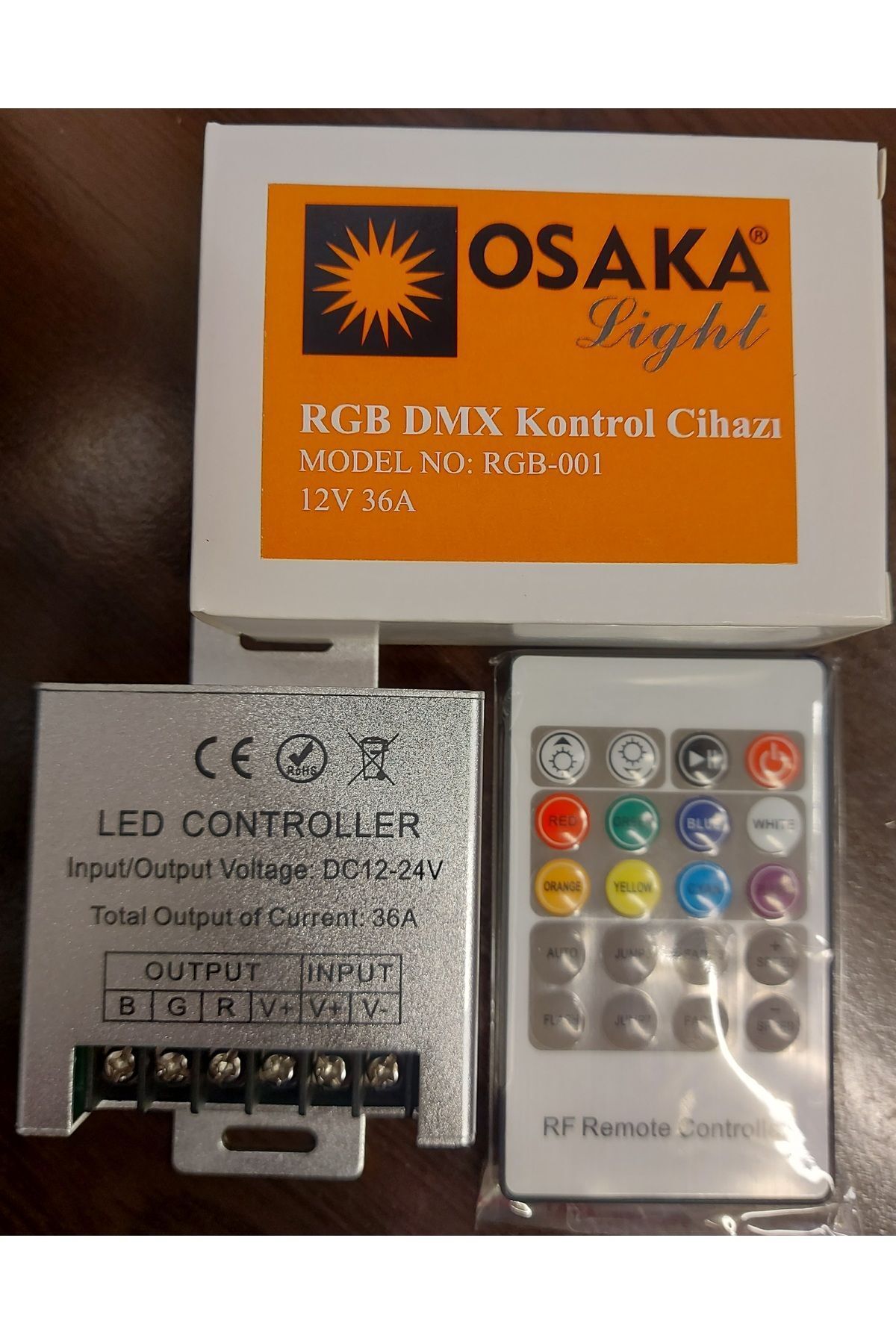 Osaka Light Led Şerit Rgb Animasyon Kontrol Cihazı 12volt 36watt