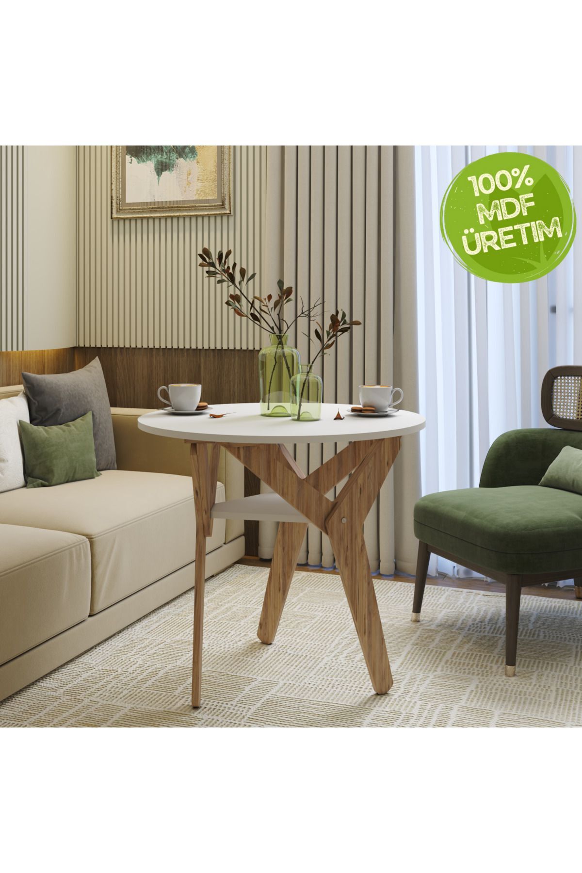 Multipurpose Coffee Table - 100% Mdf - Kitchen Dining Desk - Coffee Table