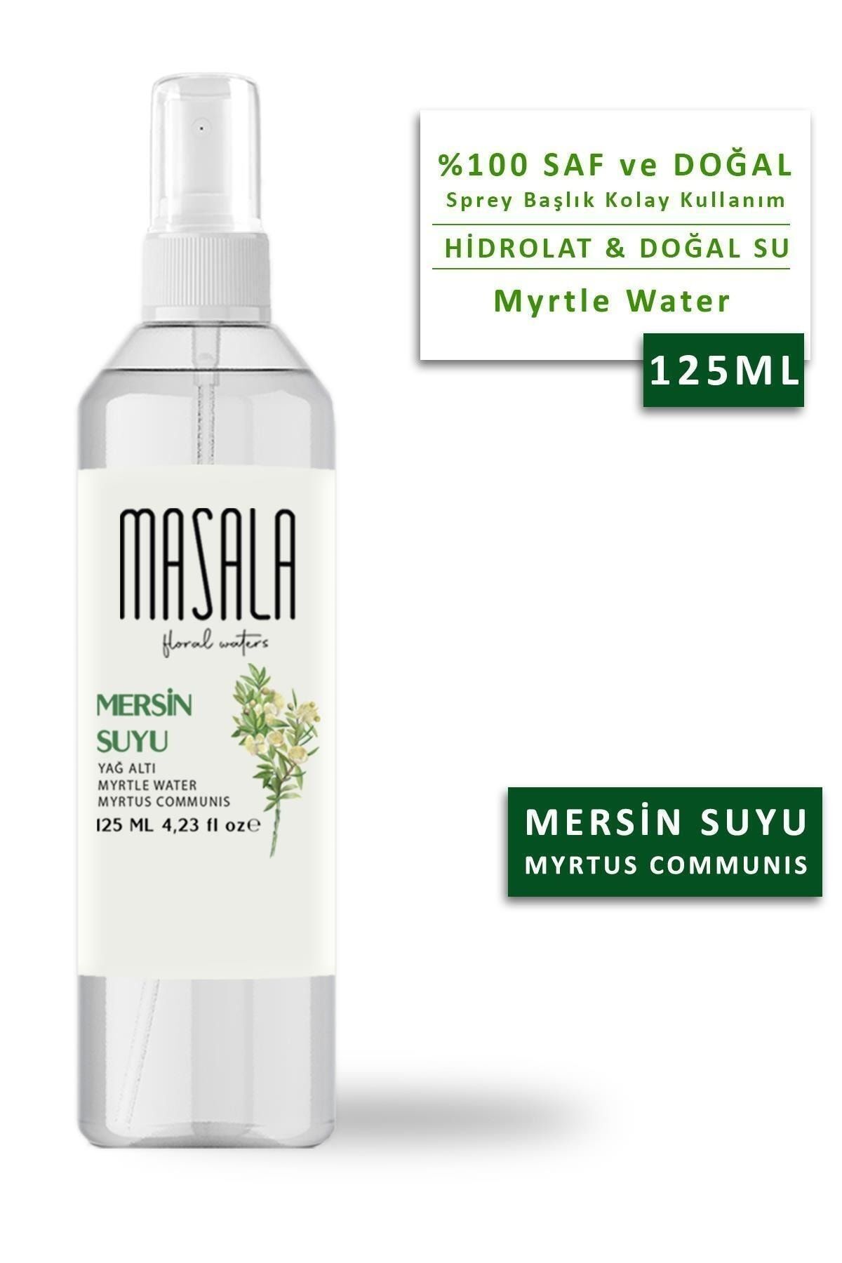Myrtle Water 125 ml - Myrtle Floal Water - Hydrosol متعادل کننده سبوم و روغن Masala