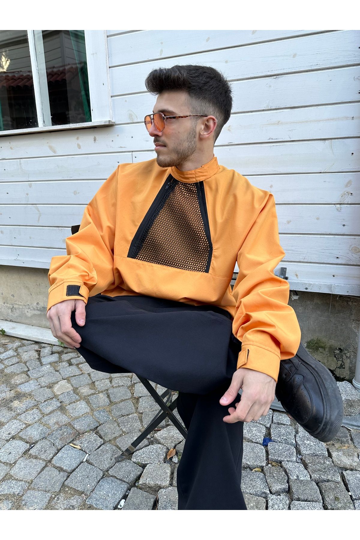 Pastelist. Kayak model özel tasarım kanguru sweathirt