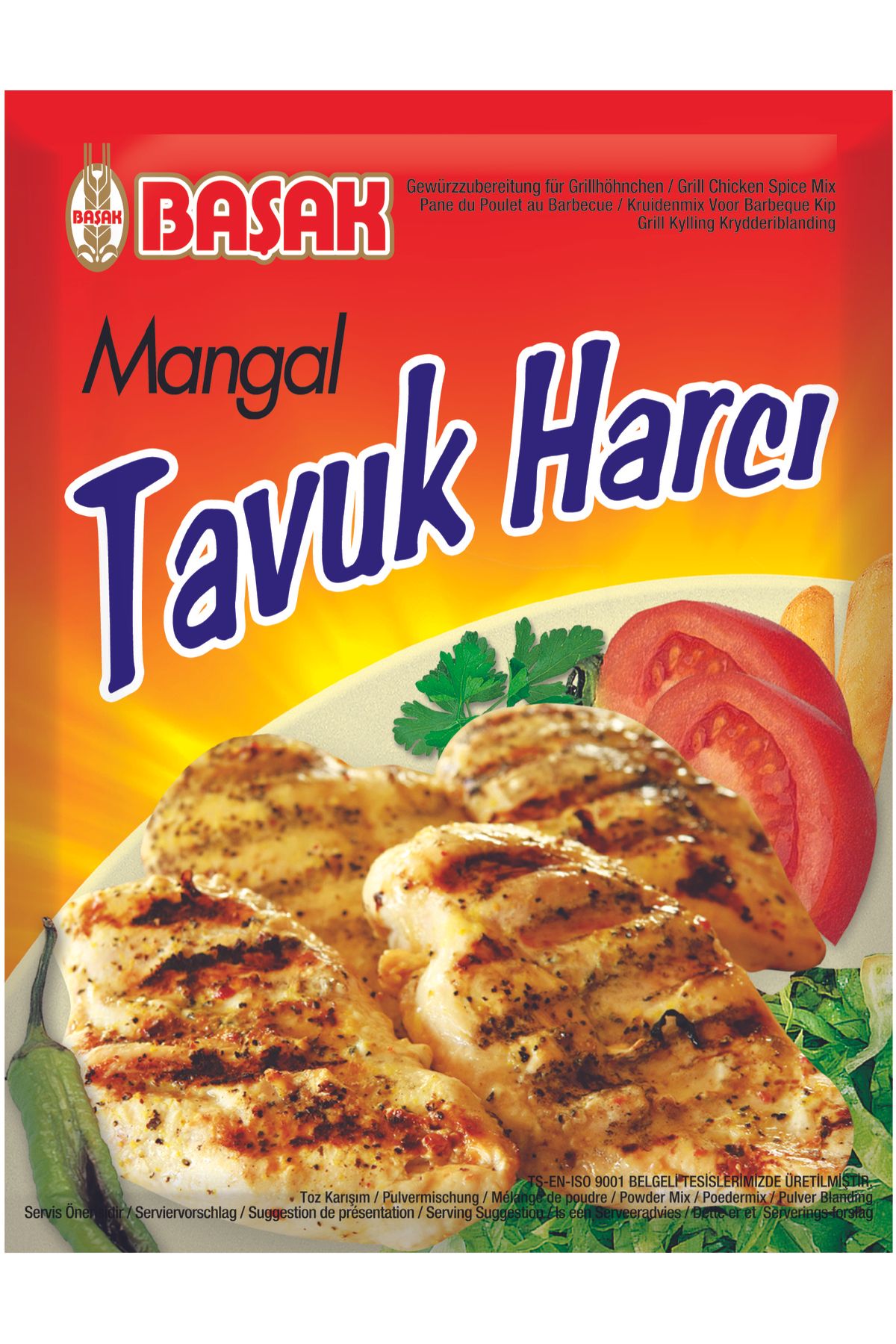 BAŞAK mangal tavuk harcı 60 gr. x 12 adet