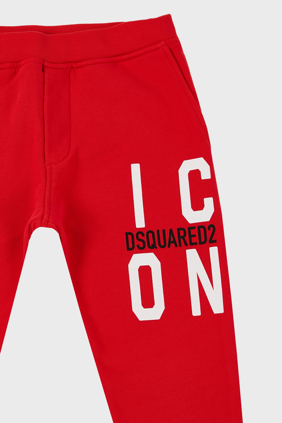 DSquared2-DQ0248 Μοντέλο Παιδικό Αθλητικό Παντελόνι - Βαμβακερό και Τσέπη 3