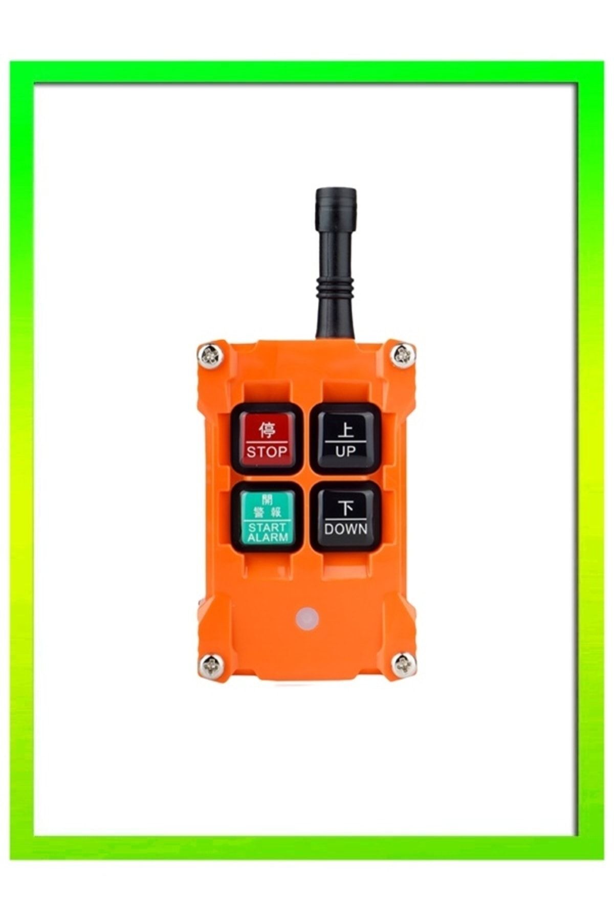 TELECARNE Endüstriyel Vinç Uzaktan Kumanda ( 2 Hareket Dc12-24 Volt )