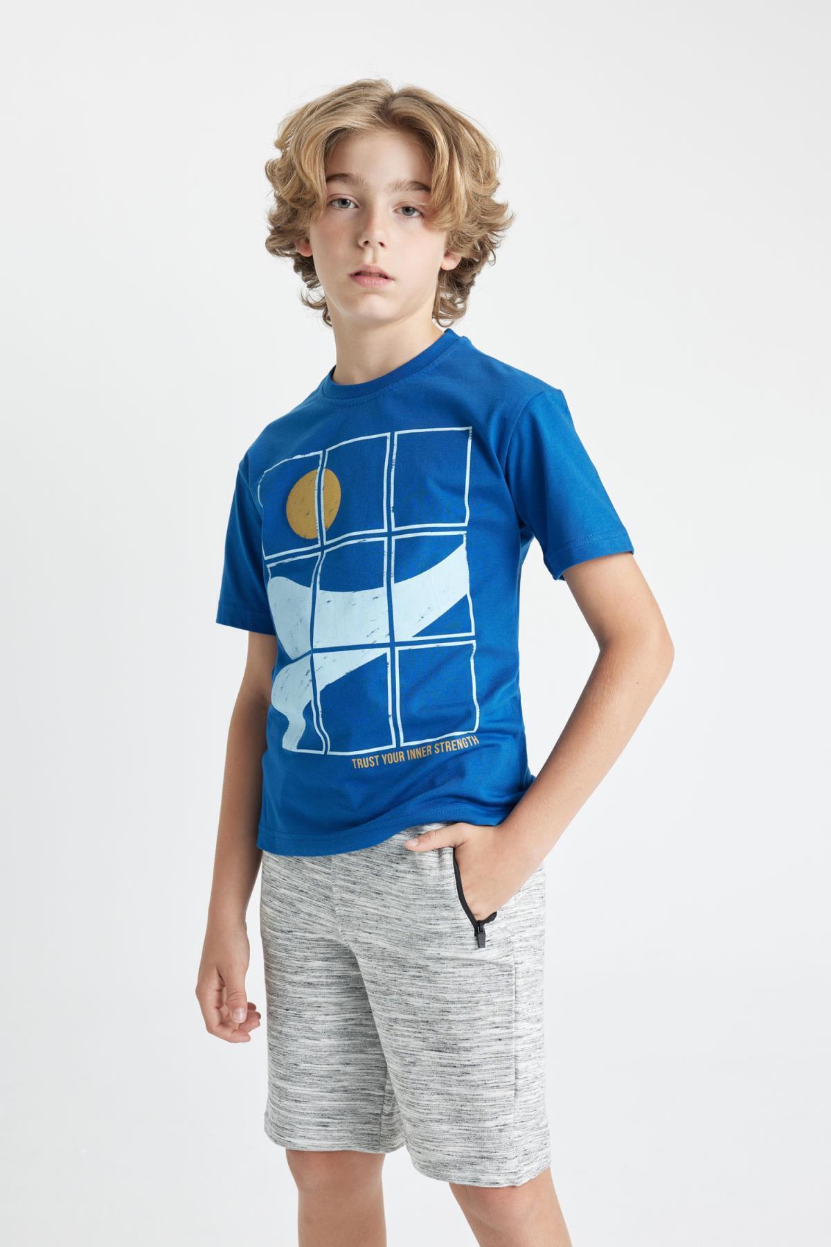 تی شرت پسرانه دفاکتو | C3306A824SM Defacto - Image 4