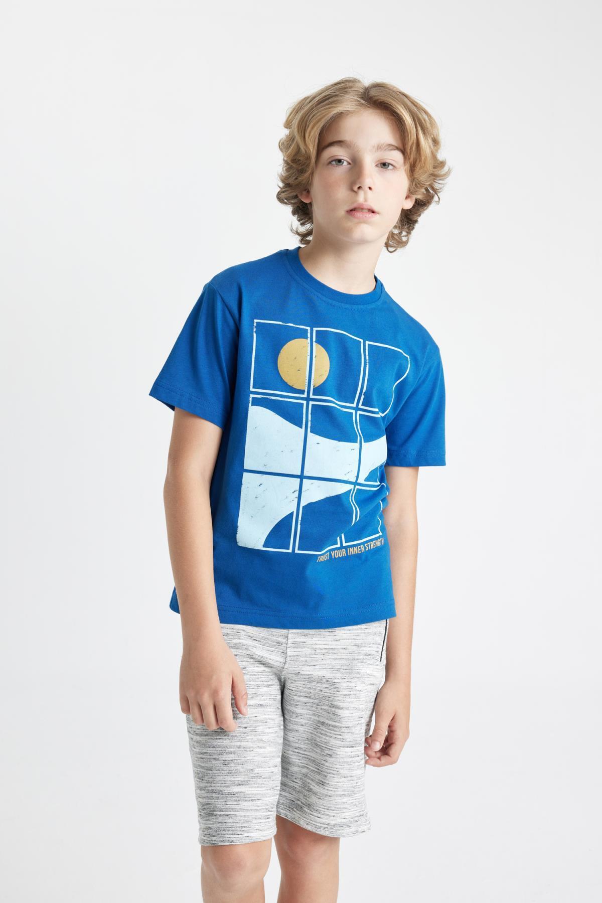 تی شرت پسرانه دفاکتو | C3306A824SM Defacto - Image 3