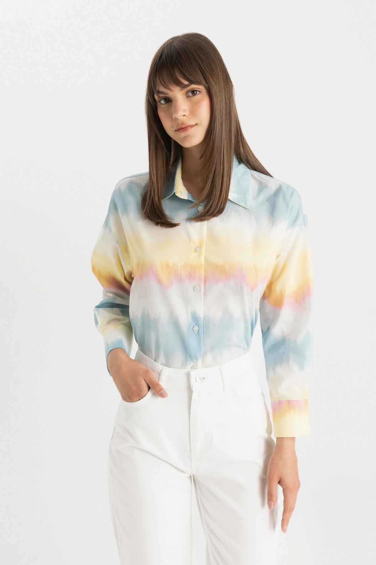 تونیک حجاب زنانه دفاکتو | C9039AX24SM Defacto - Image 3