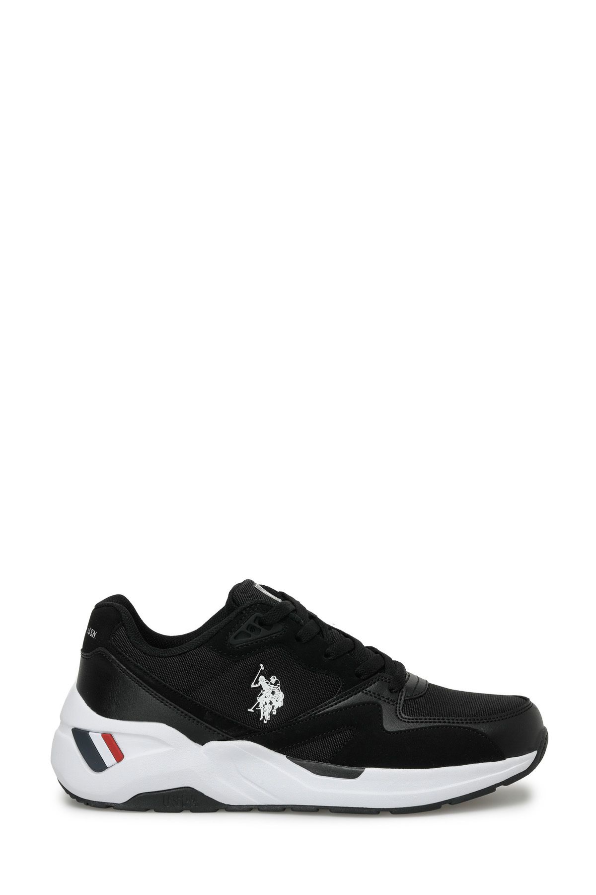 کفش ورزشی مردانه مشکی HUSKY 4FX U.S. Polo Assn.
