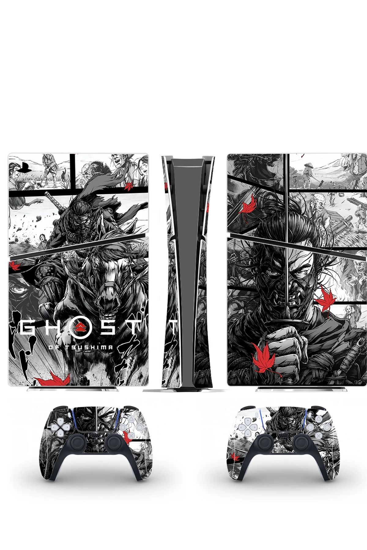 Ghost Of Tsushima Playstation 5 Slim Dijital Versiyon Sticker Kaplama
