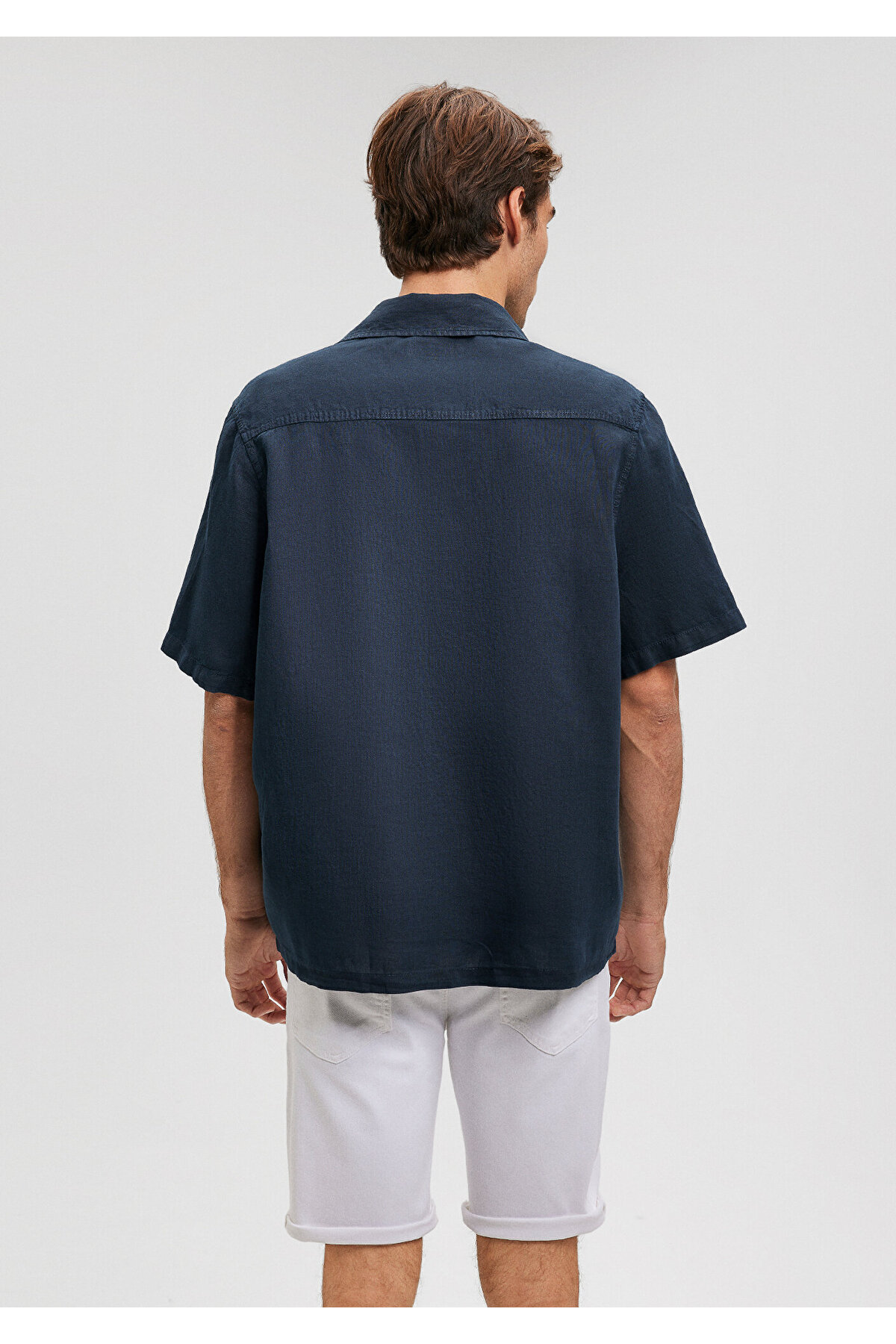 پیراهن مردانه ماوی | 210885 Mavi - Image 4