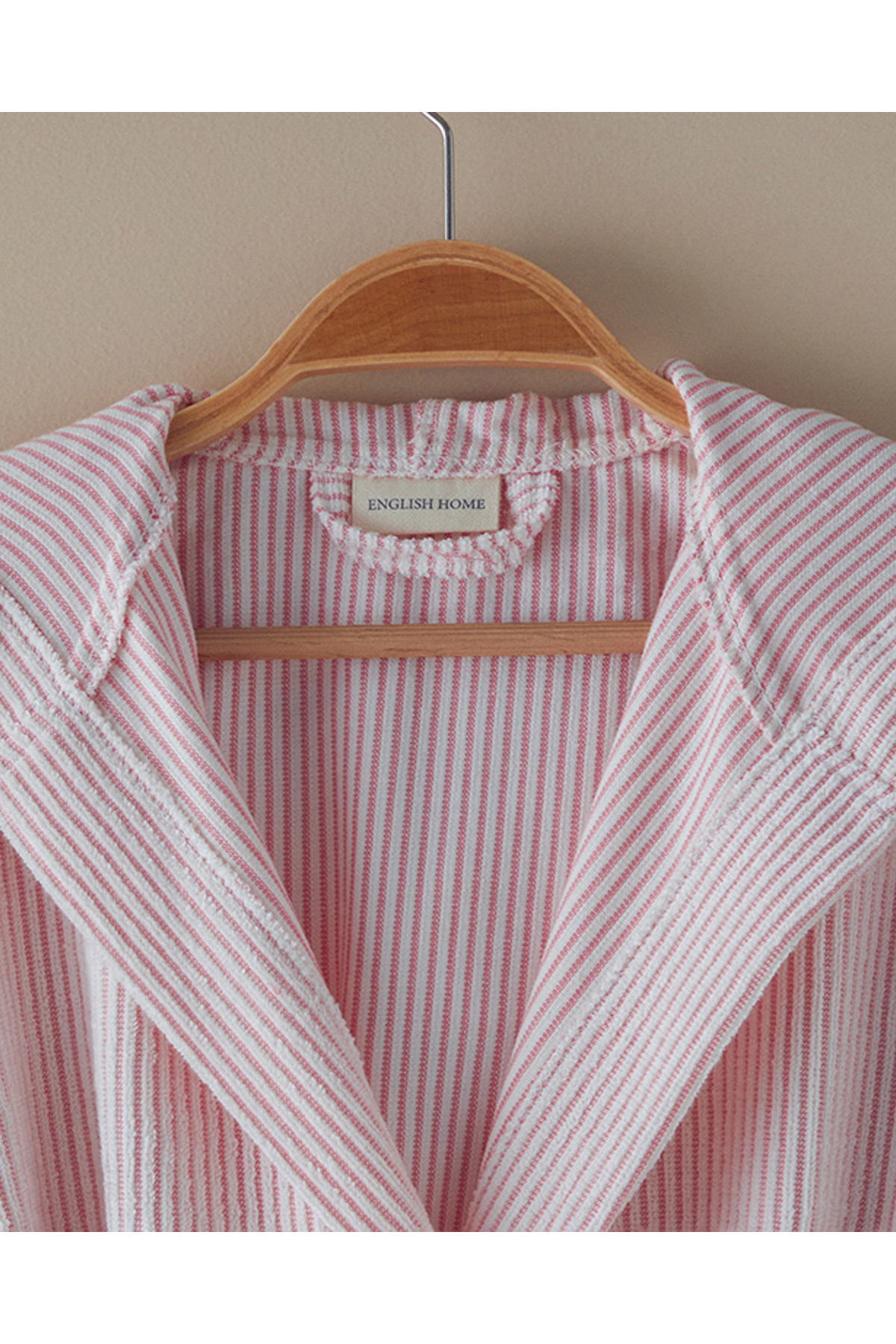 English Home %100 Pamuklu Çocuk Bornoz Pembe fotoğrafı 3 (önizleme)