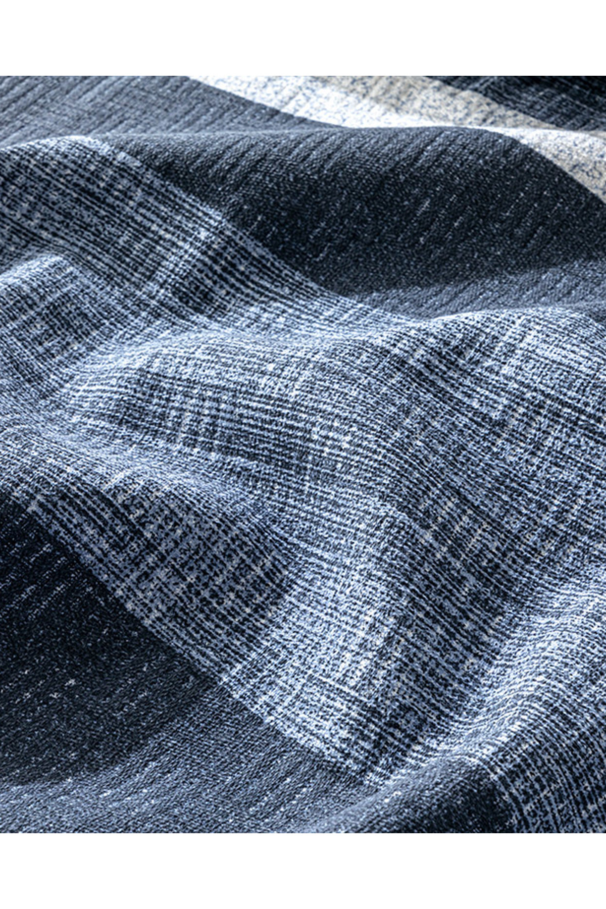Denim Stripe Baskılı Tek Kişilik Pike Lacivert 3