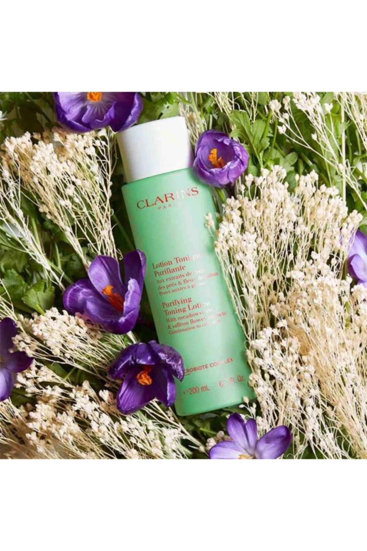 Clarins تونیک تعادل‌دهنده پوست با عصاره گیاهی و رتینول