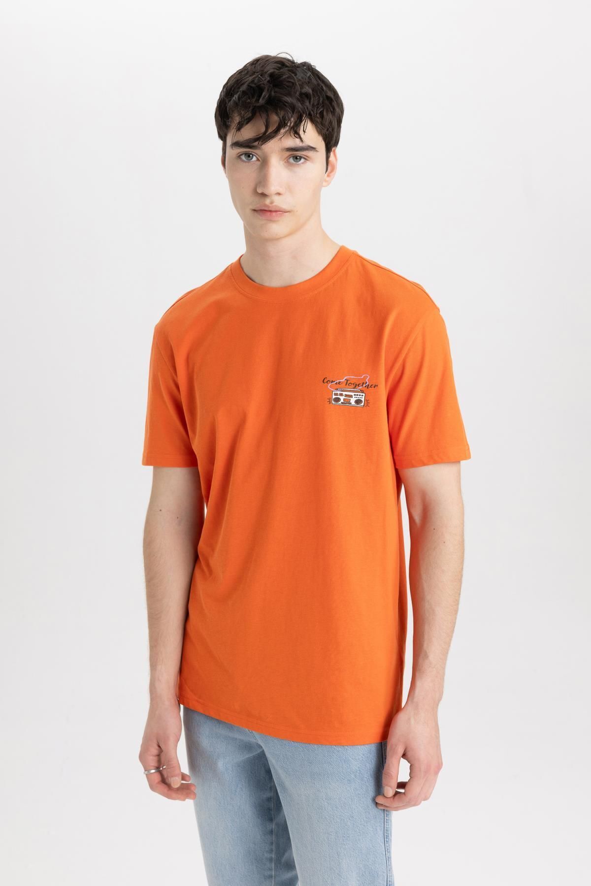 تی شرت مردانه دفاکتو | C2130AX24SM Defacto - Image 3