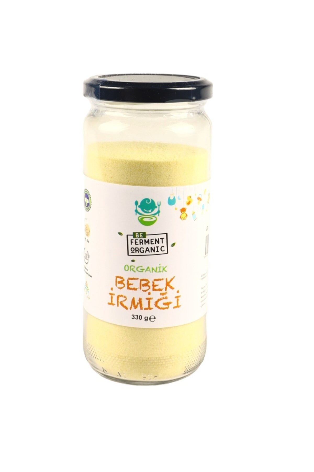 BEORGANİC Organik Bebek Tarhanası Bebek Irmiği Pirinç Unu Seti 6ay fotoğrafı 3 (önizleme)