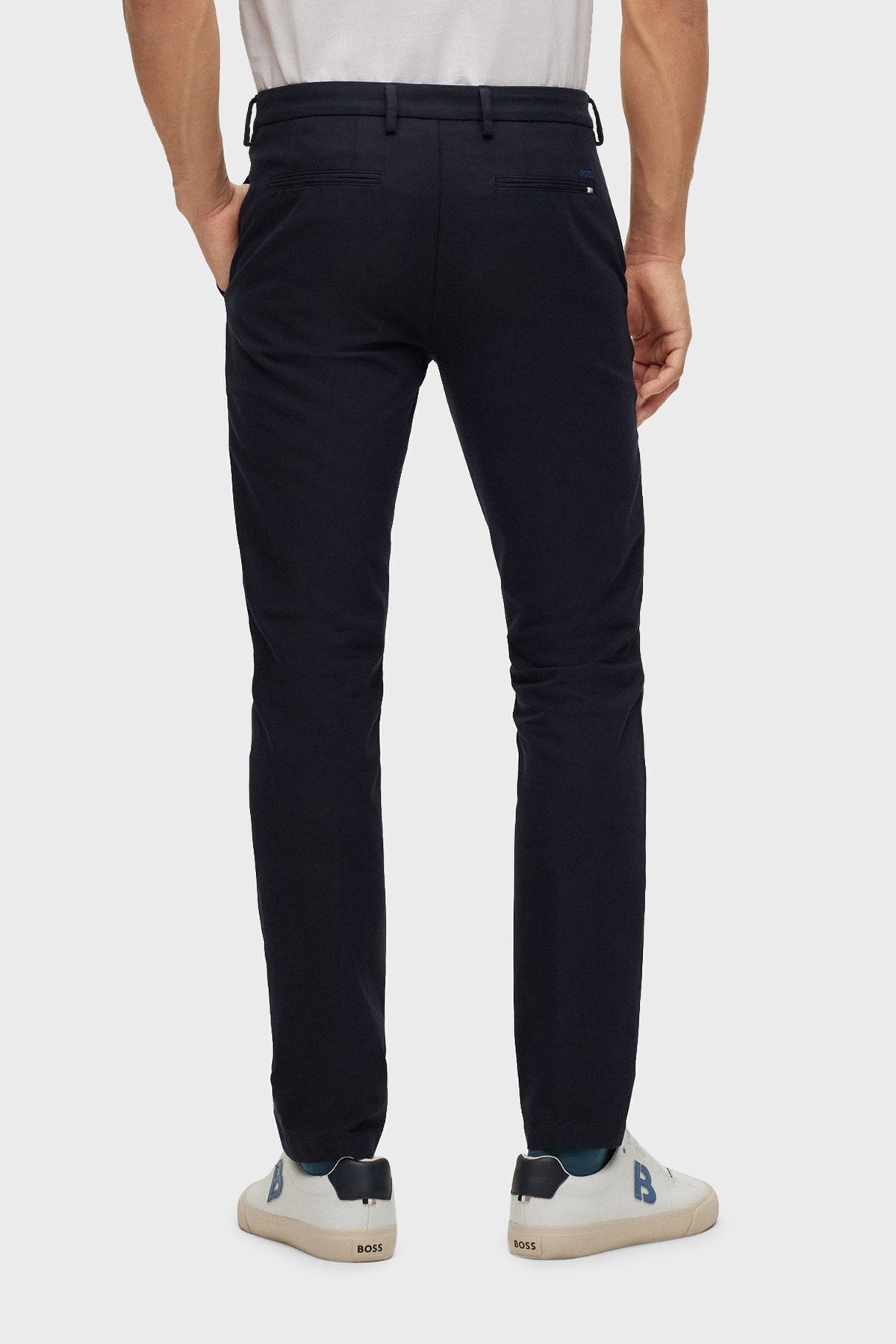 شلوار آبی مردانه CAITO1_T COTTRENT COTTON COLET NORMAL SLIM FIT 404 BOSS
