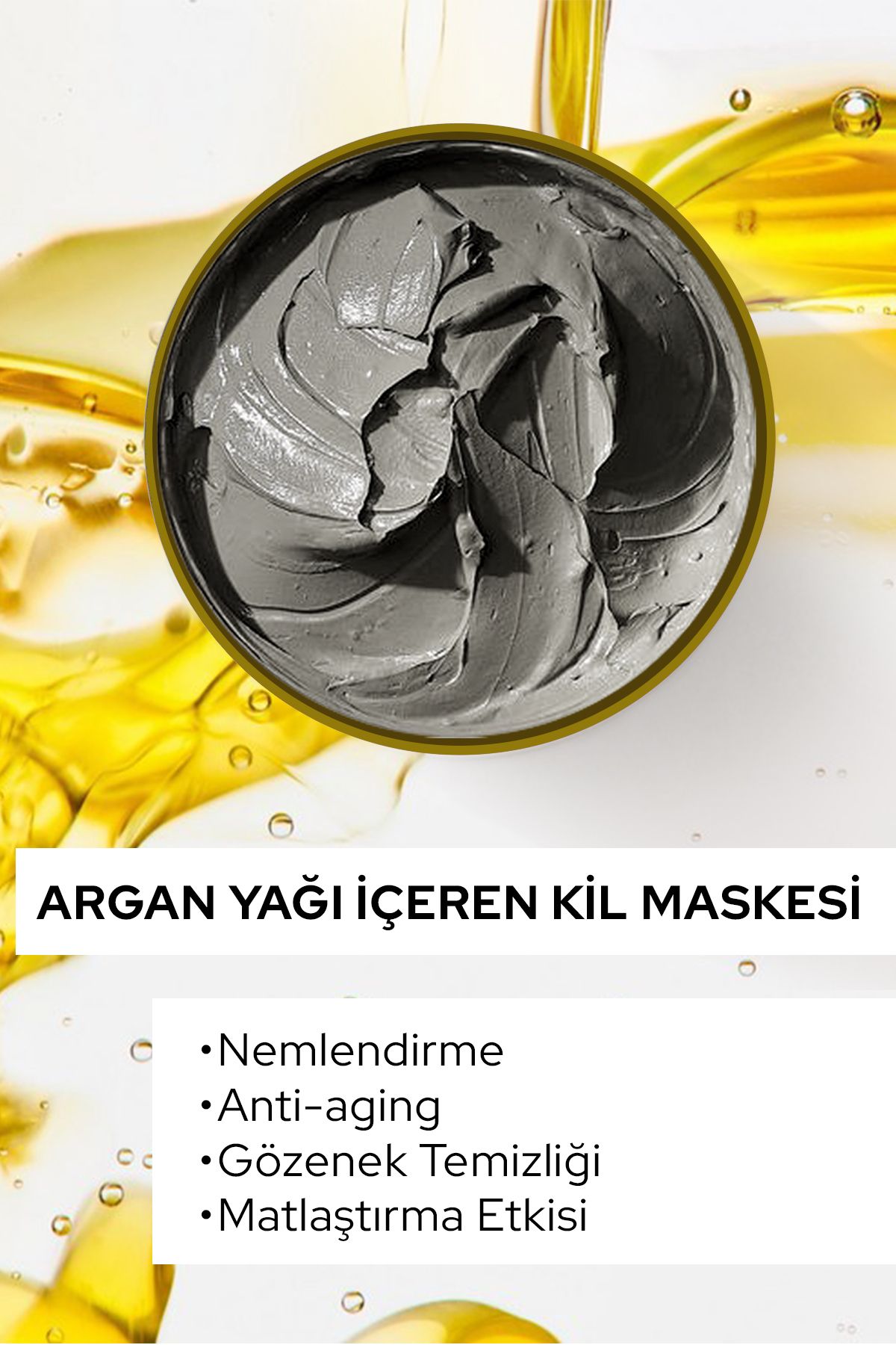 Br Clay Mask ماسک ضد پیری و مرطوب کننده صورت ماسک صورت خاک رس با محتوای آرگان - 400 گرم Black Red