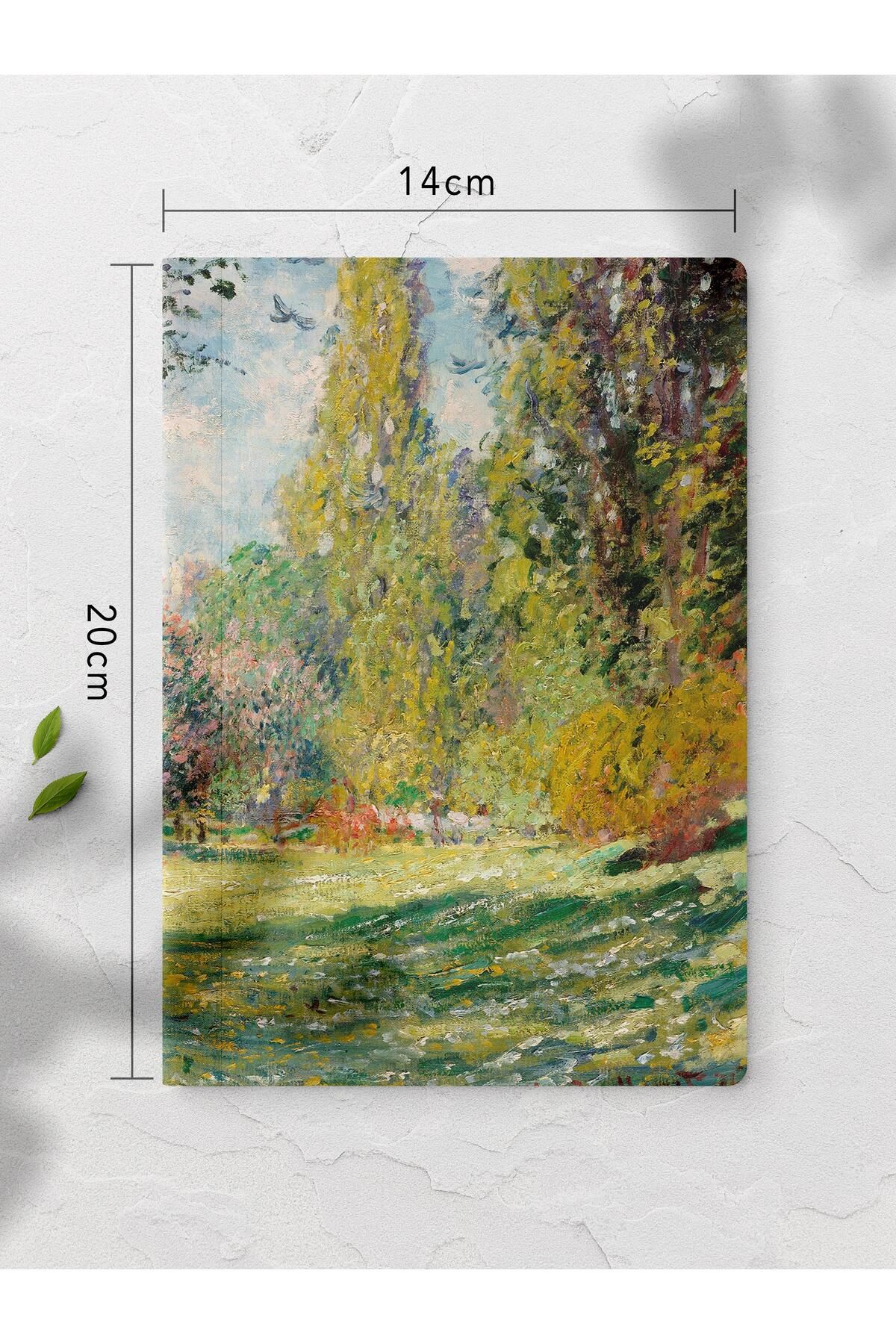 Postifull-4 Monet Notebook - Unlined Notebook, Art Notebook, 64 Pages 14*21cm 4