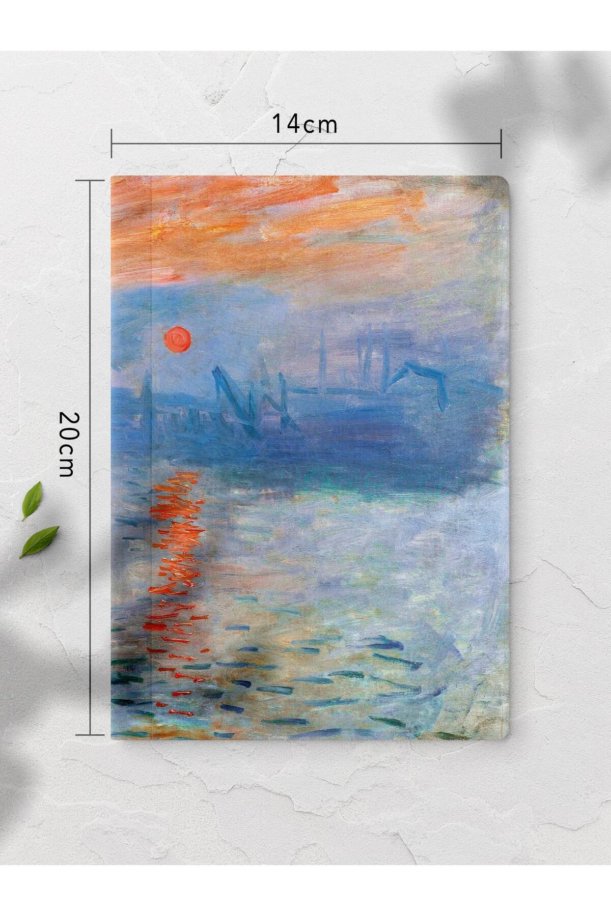 Postifull-4 Monet Notebook - Unlined Notebook, Art Notebook, 64 Pages 14*21cm 5