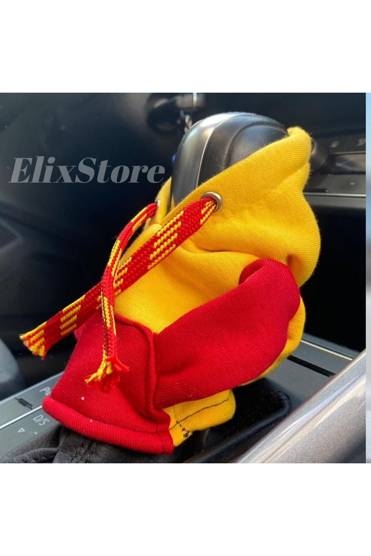 ElixStore Gear Shift Polar — Желтый Красный Fan Shift Polar, Одежда для переключения передач автомобиля MKSTRPDAKSSR97