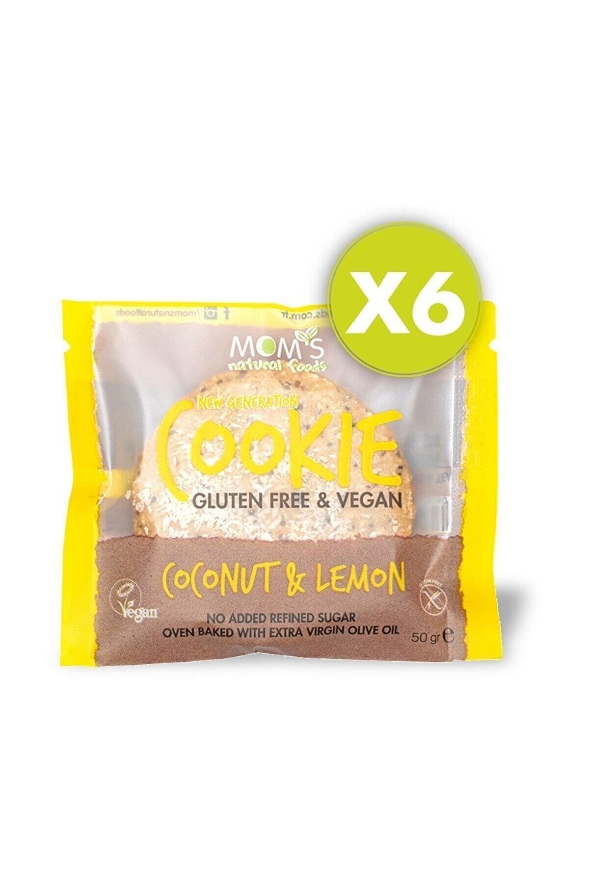 6'lı Glutensiz Limon & Hindistan Cevizi Cookie