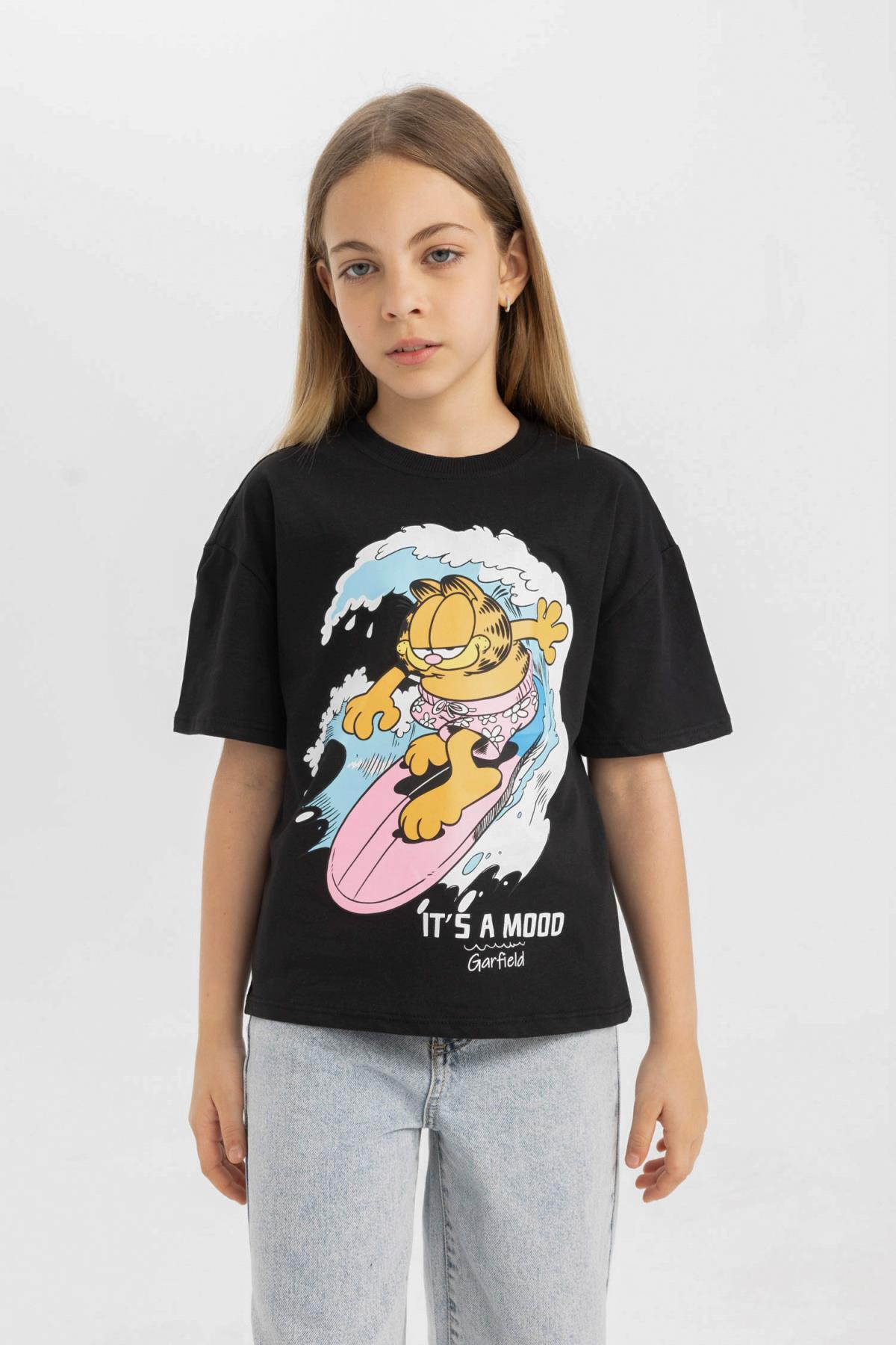 تی شرت دخترانه دفاکتو | C5941A824HS Defacto - Image 4