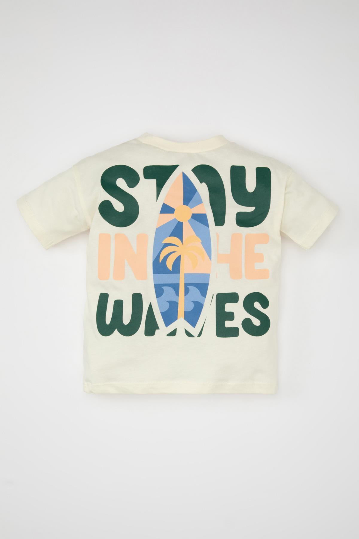 تی شرت پسرانه دفاکتو | C9187A524SM Defacto - Image 4