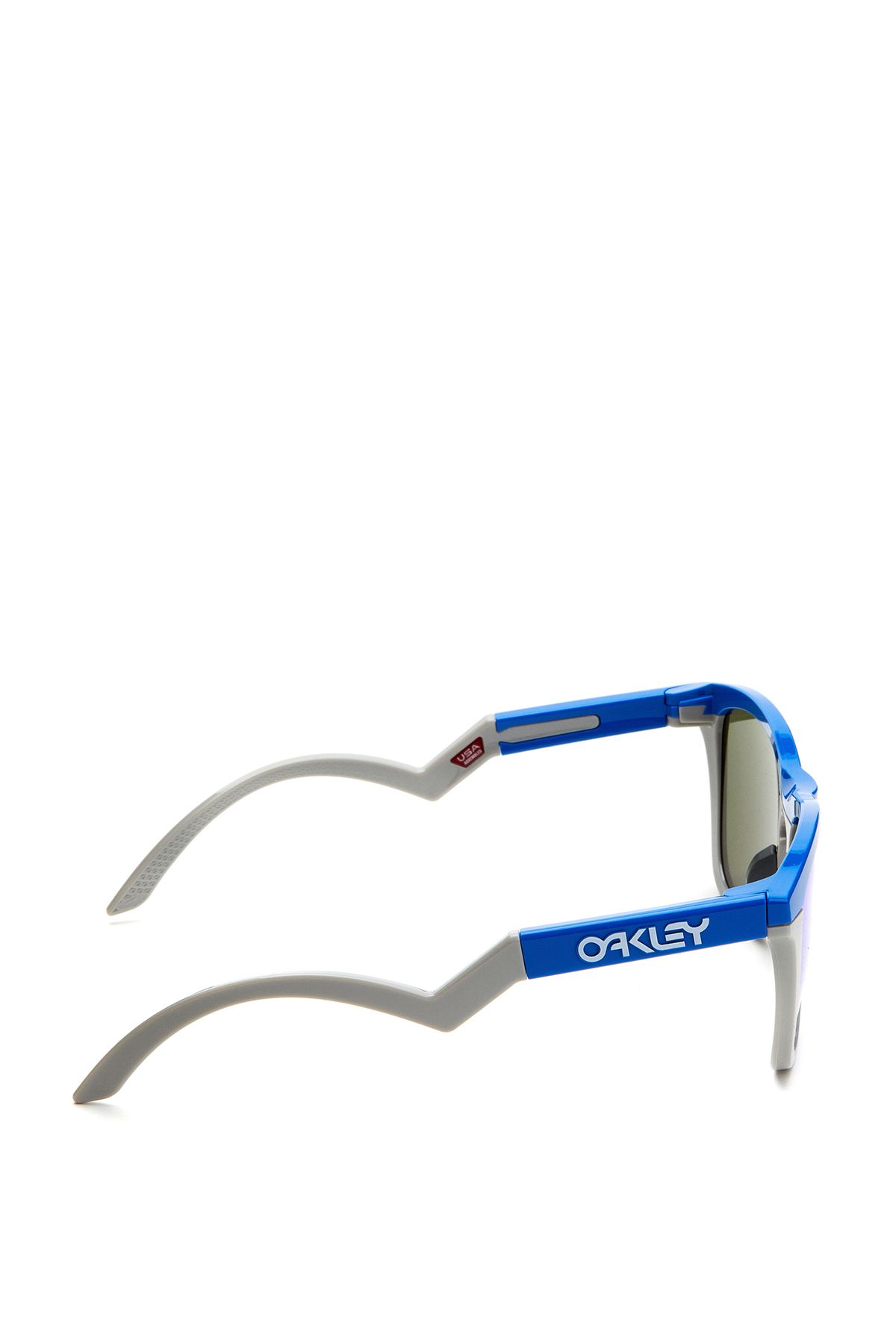 عینک آفتابی مردانه Frogskins Hybrid Blue Grey سایز: 55 Oakley