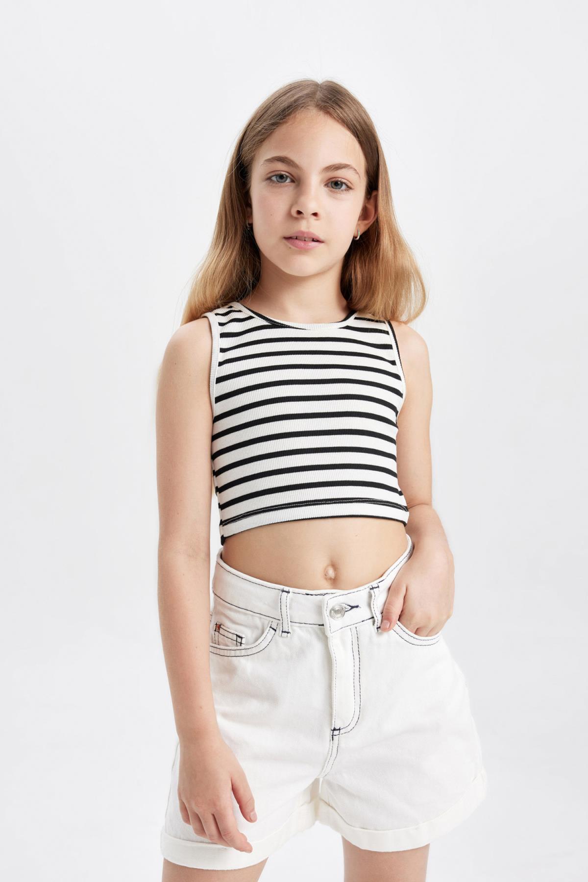 شلوارک دخترانه دفاکتو | C9300A824SM Defacto - Image 2