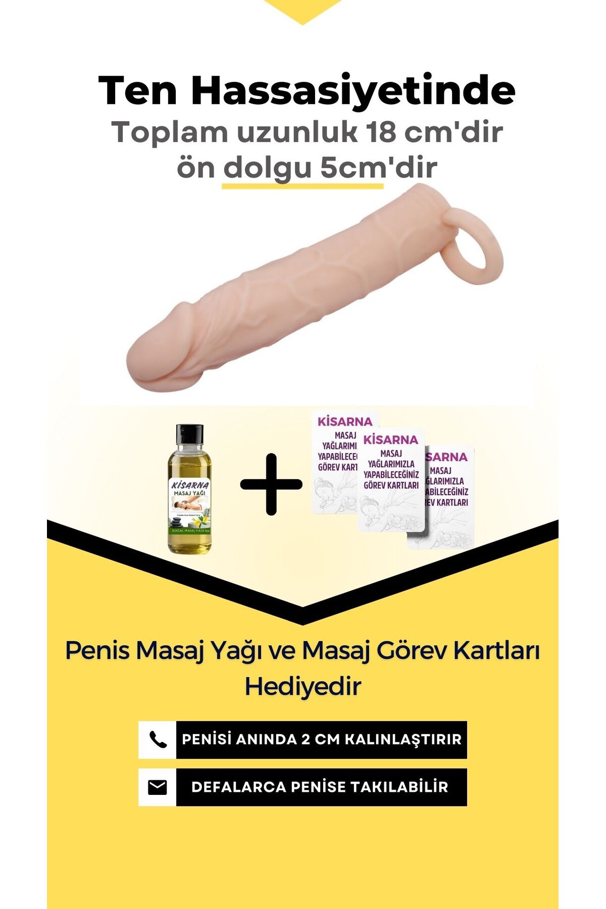 Uzatmalı Prezervatif Çeşitleri Kayganlaştırıcı Yağ Ve Görev Kartlı Set 8