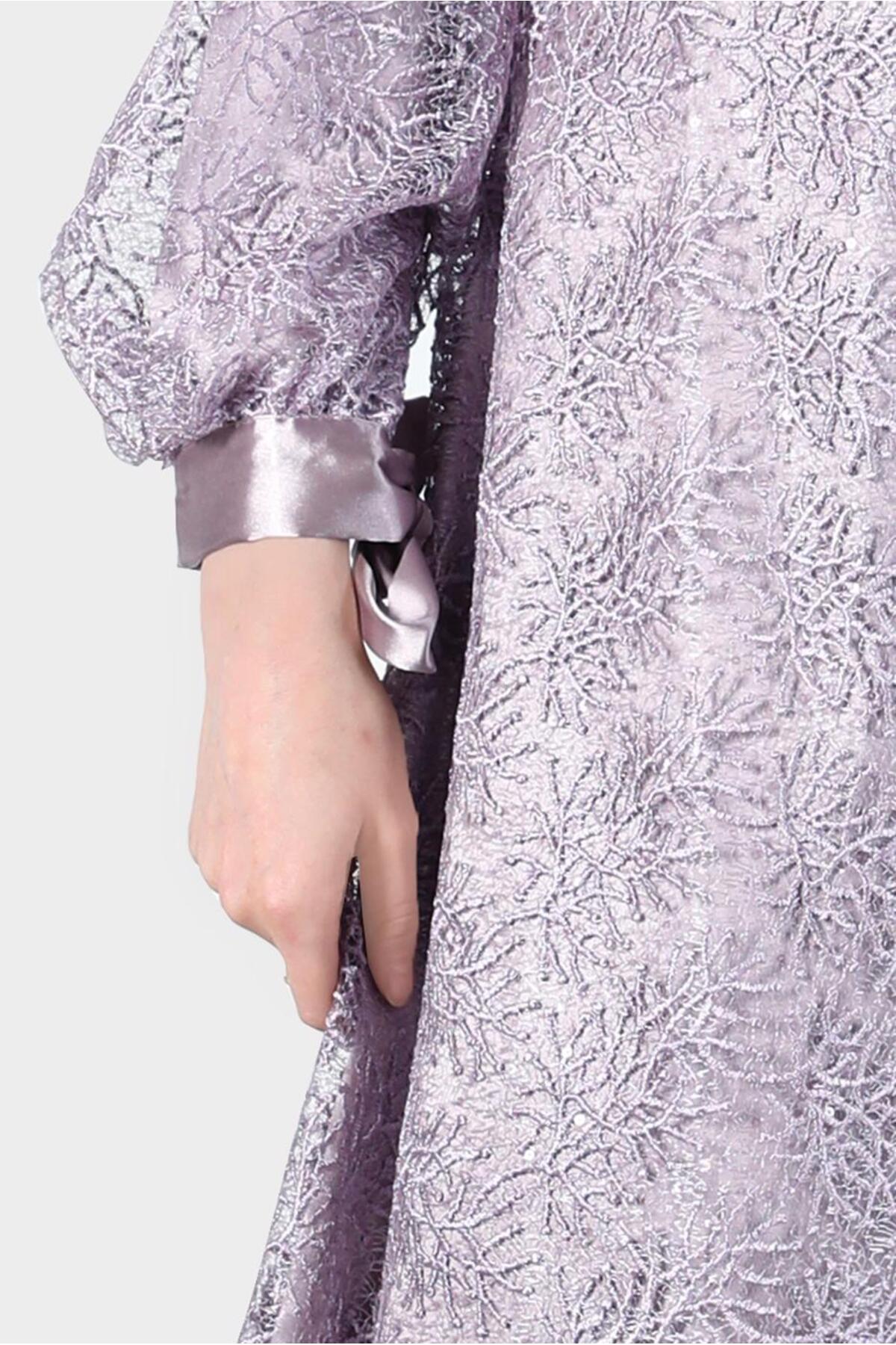 مانتو ابایا زنانه آلوینا | 22YABL0050258 Alvina - Image 4