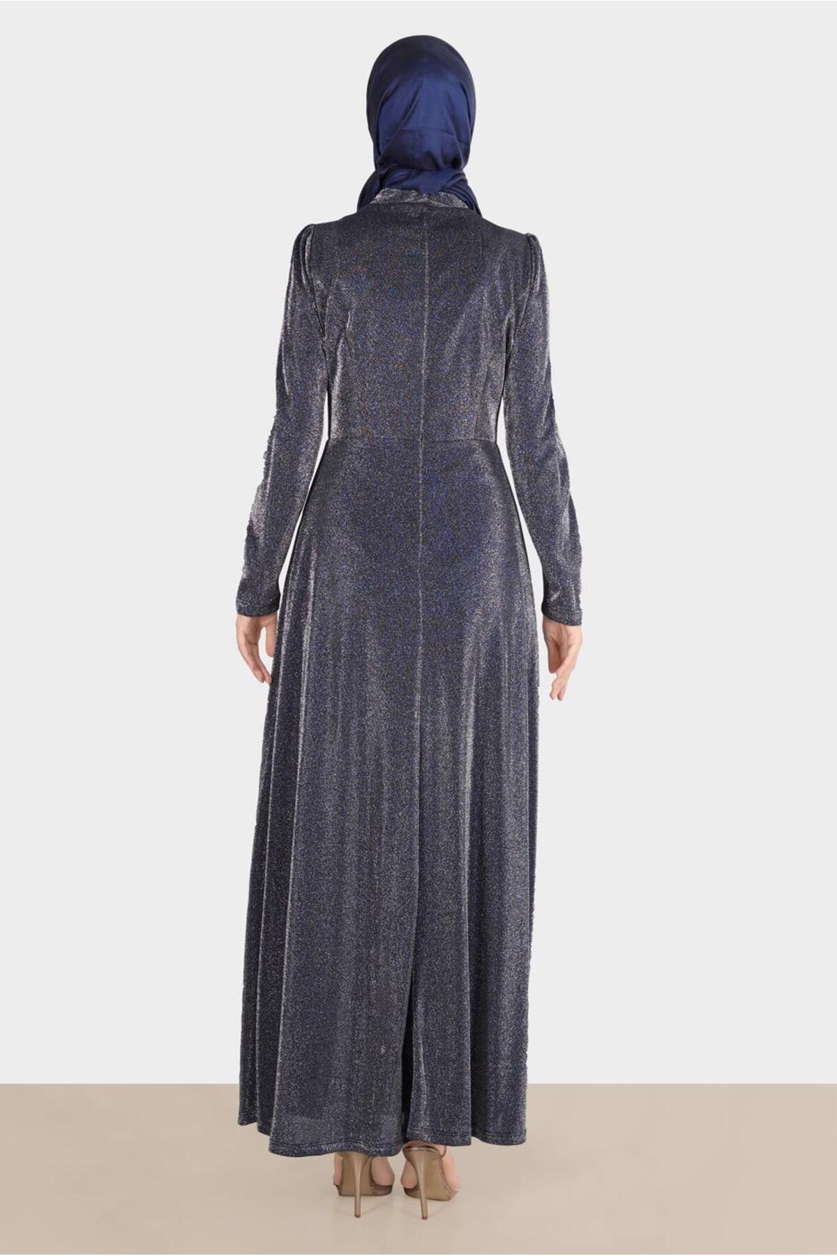 مانتو ابایا زنانه آلوینا | 22YABL0050269 Alvina - Image 3