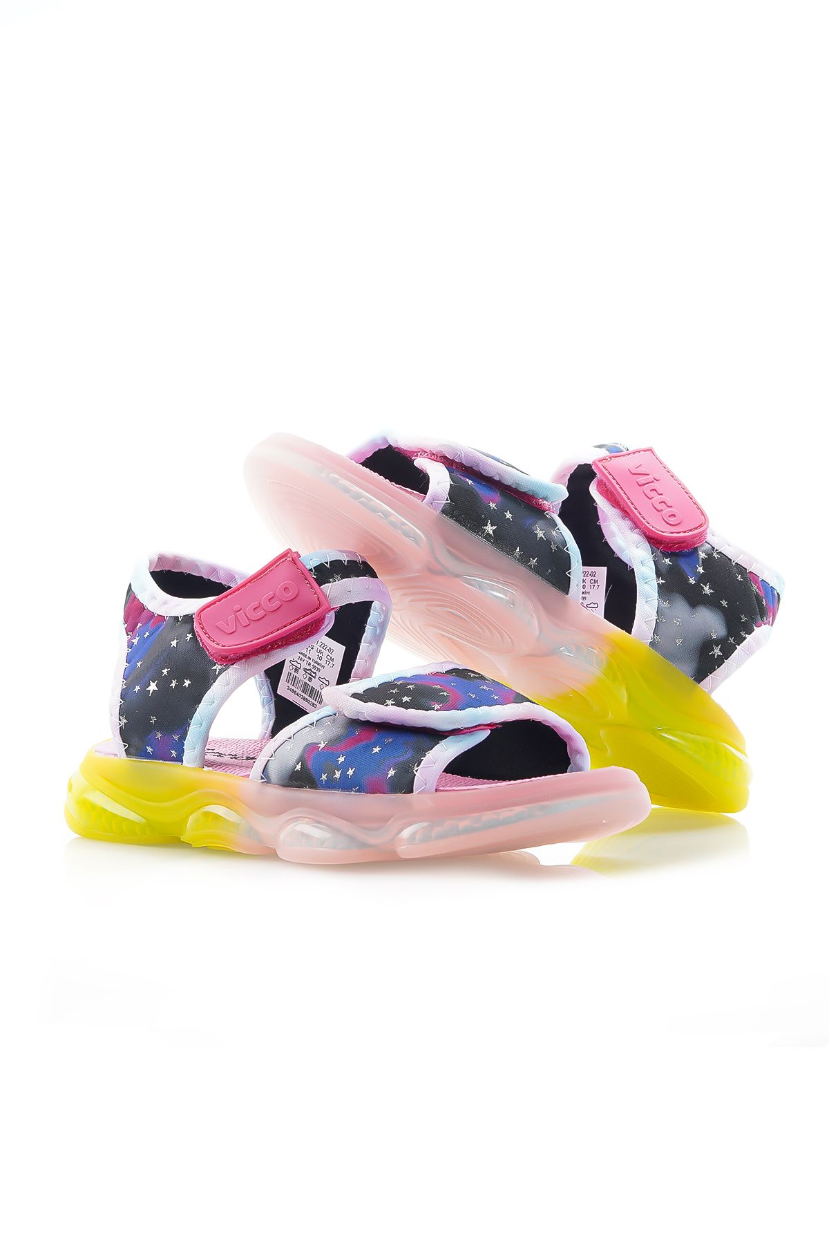 صندل سیاه دخترانه و بچگانه NIA GIRL LIGHT DAILY 22 30 24Y 321.222 PK Vicco