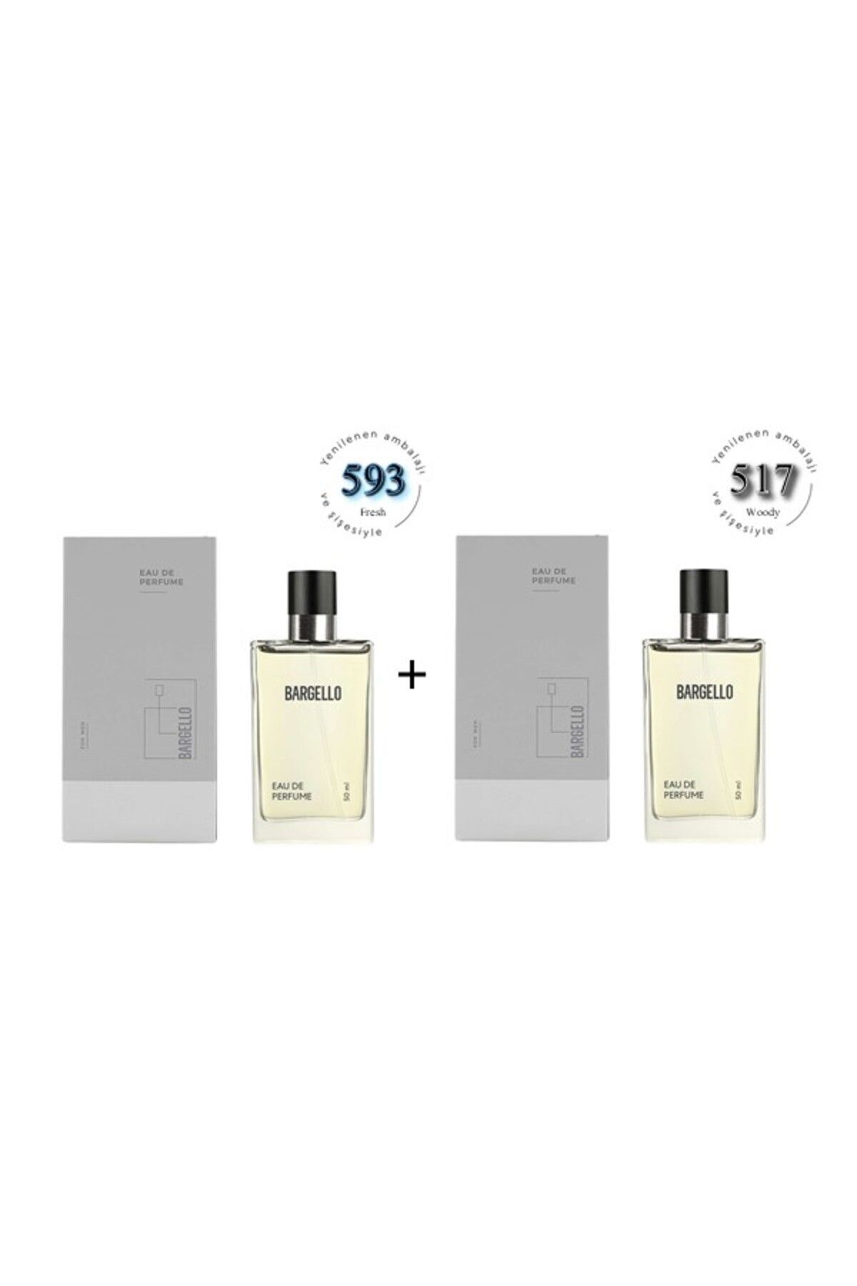 593 + 517 مردانه / عطر مردانه Edp 50 ml تازه / چوبی Bargello