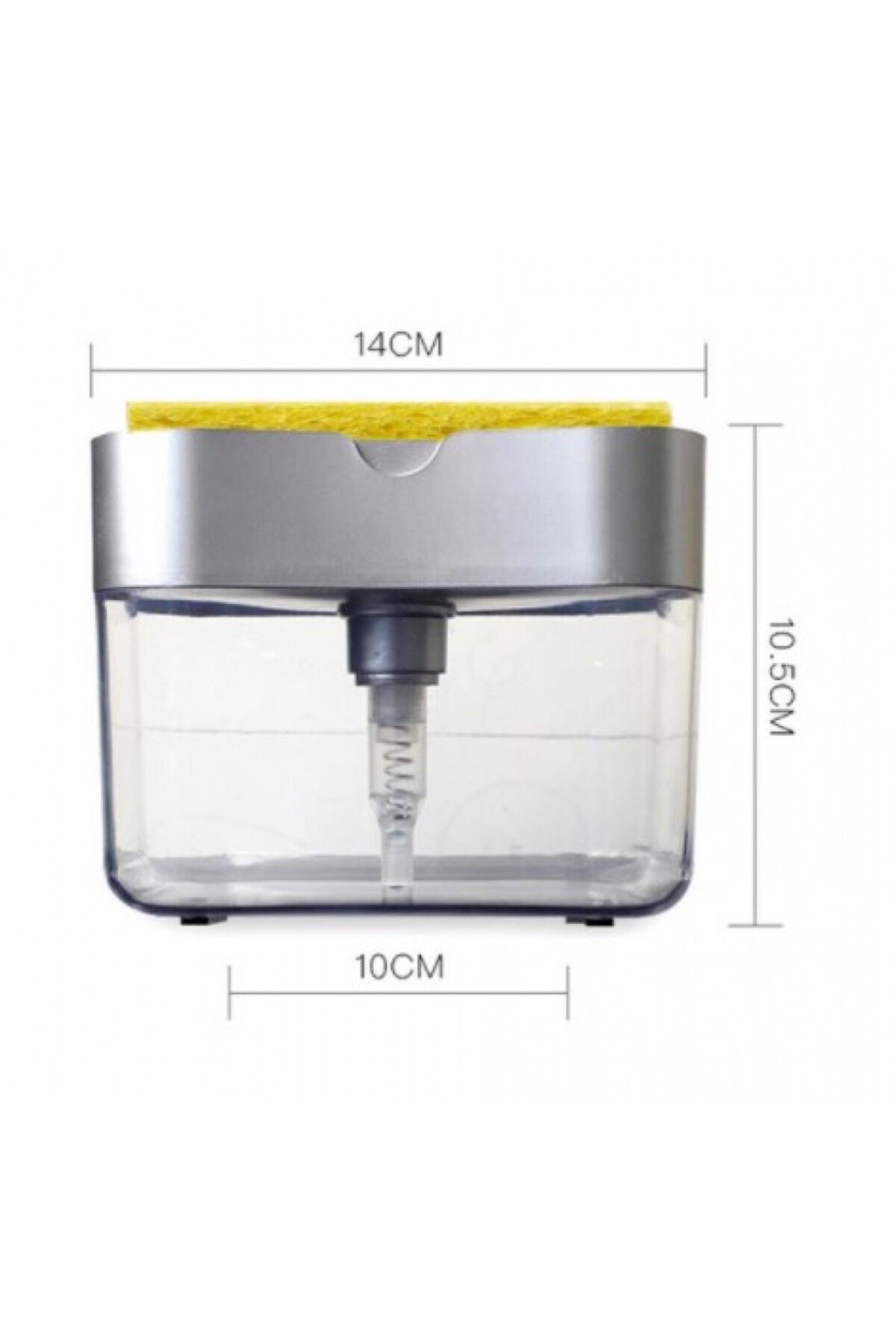 MENBOX-PASCAL Fluid Soap Dispenser Pump with Sponge Chamber and Mechanism 3