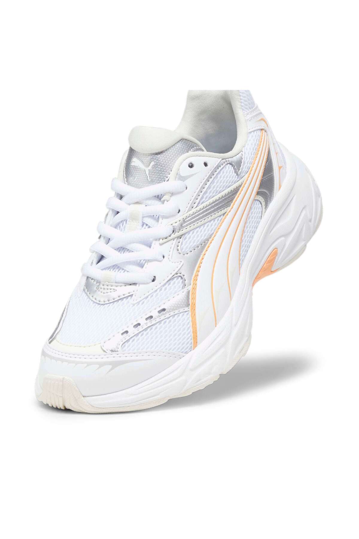 کفش Puma پوما اسپرت یونیسکس خاکستری مورفیک اورجینال - تصویر 3