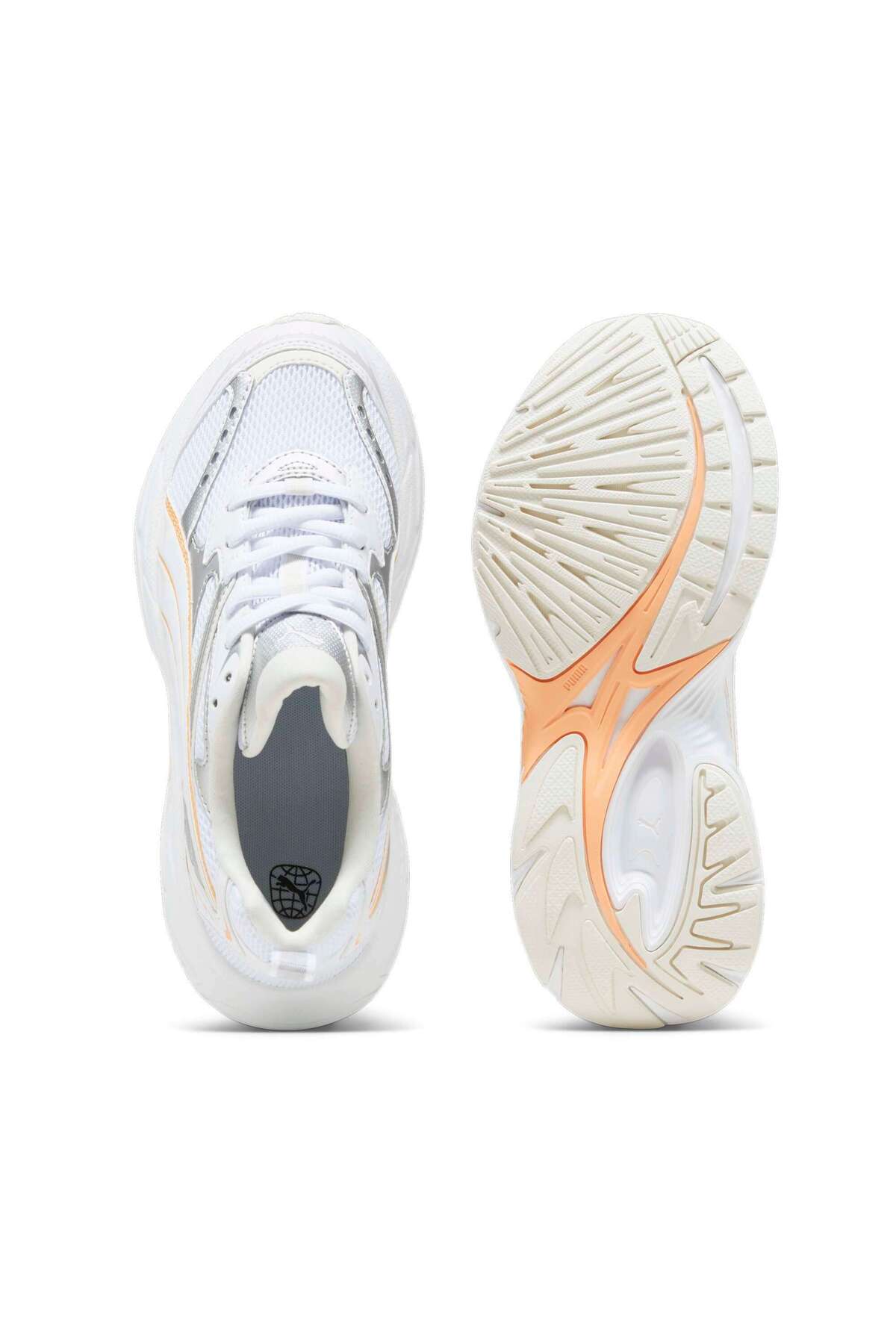 کفش Puma پوما اسپرت یونیسکس خاکستری مورفیک اورجینال - تصویر 5
