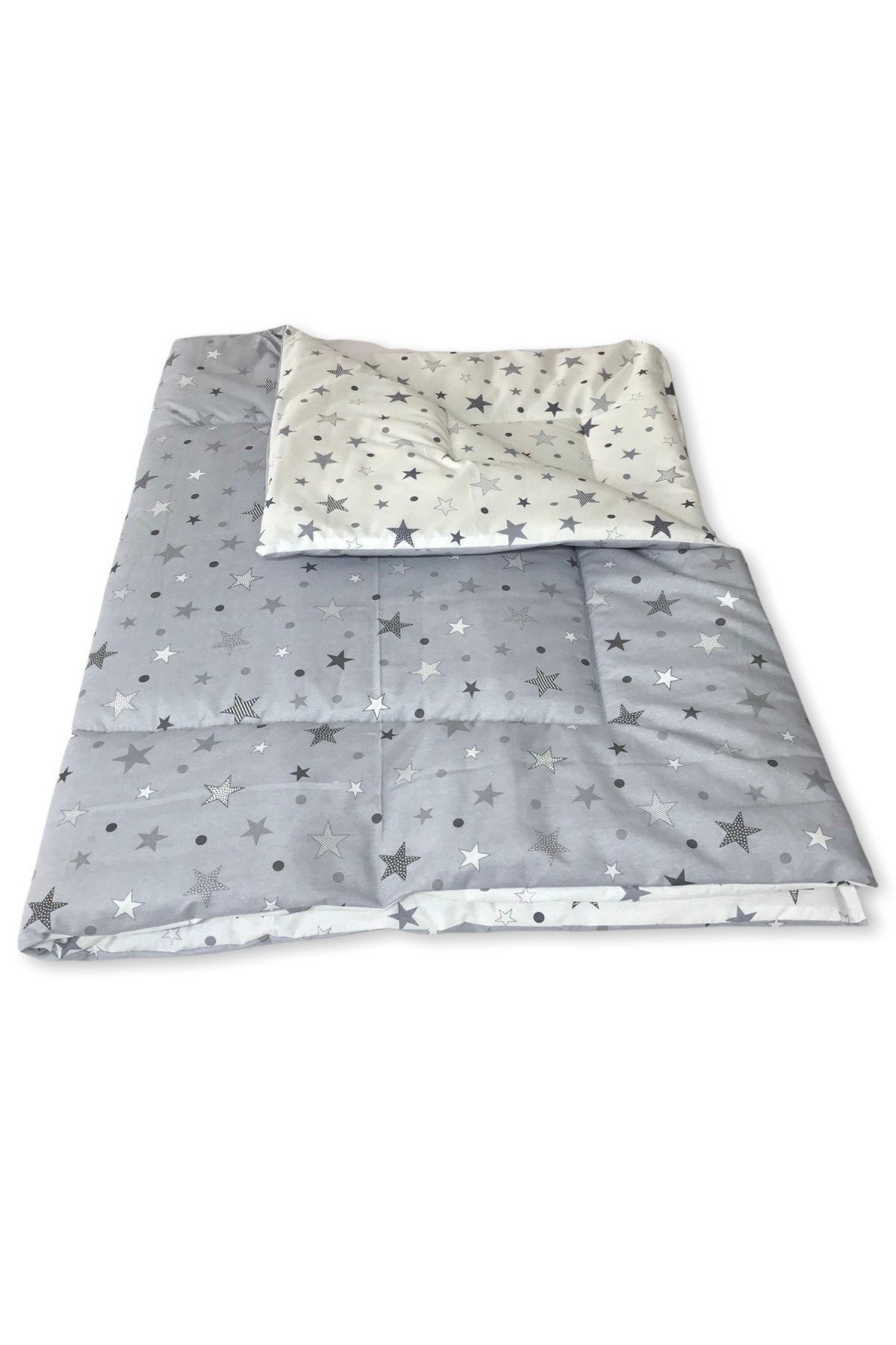 Single Duvet Cover ( Duvet Cover ) New Gray Starred 100 X 140 Cm (only Duvet Cover)
