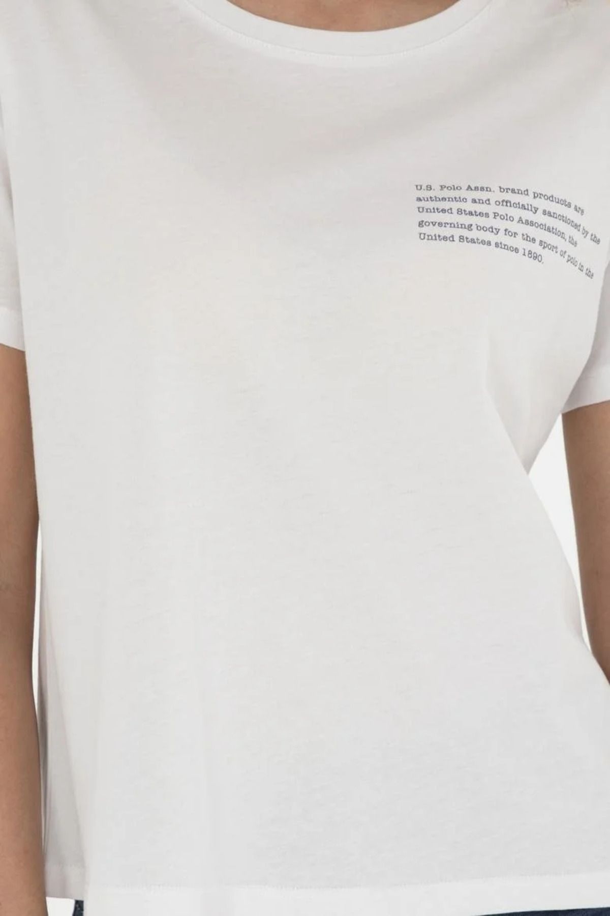 U.S. Polo Assn.-US Polo Assn.Women's Crew Neck T-Shirt - GAYLE DMLS 4