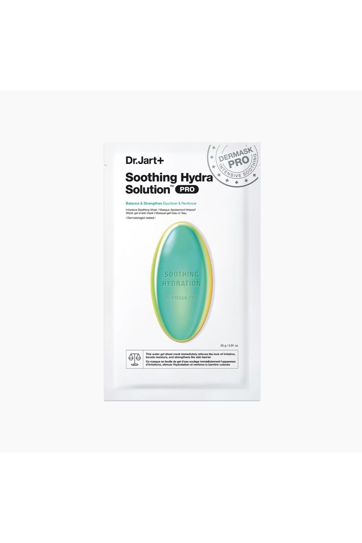 Dr. Jart+-Soothing Face Mask for Skin - Irritation 26g 1