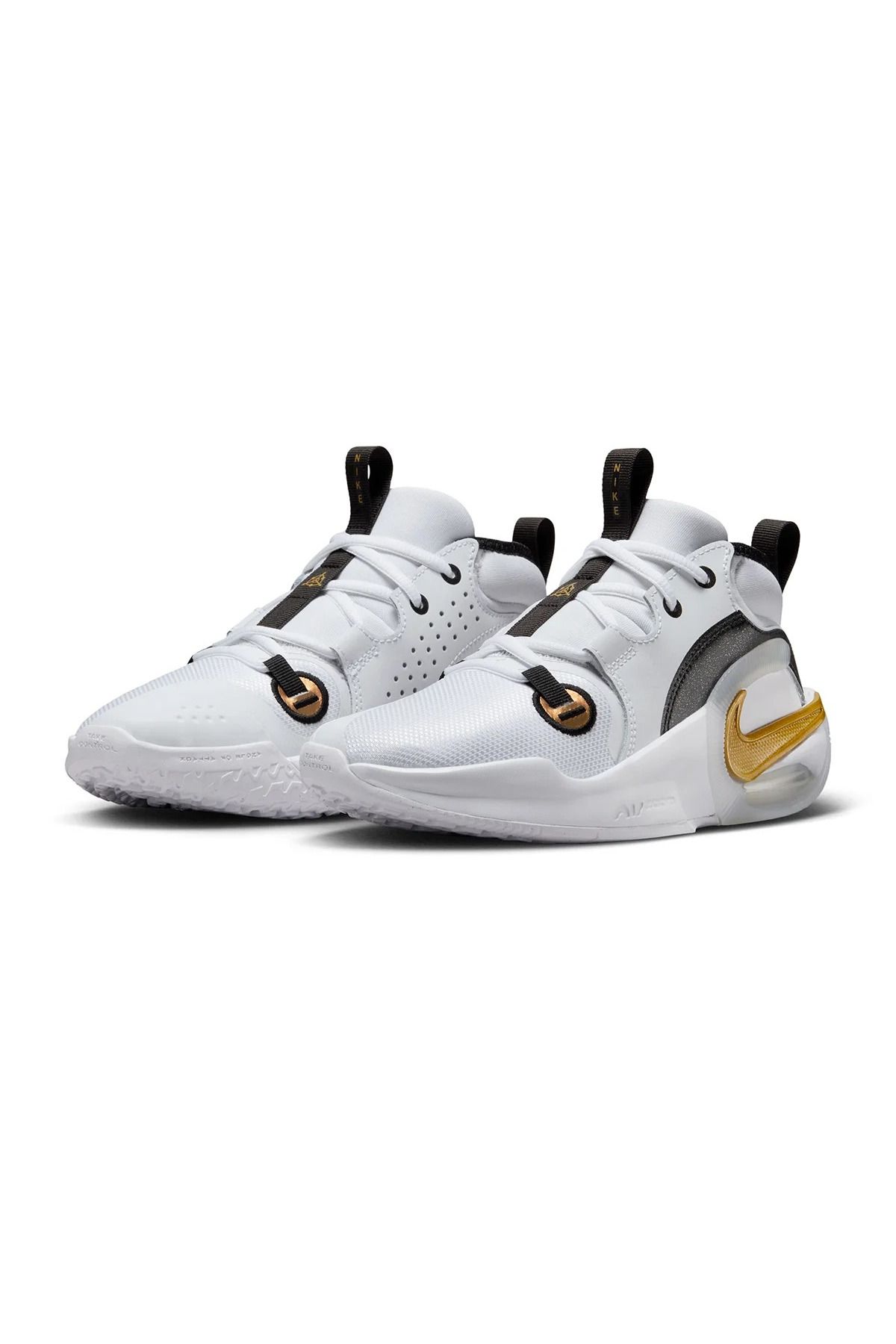 کفش بسکتبال سفید دخترانه و پسرانه بچگانه Air Zoom Crossover 2 GS ان Nike