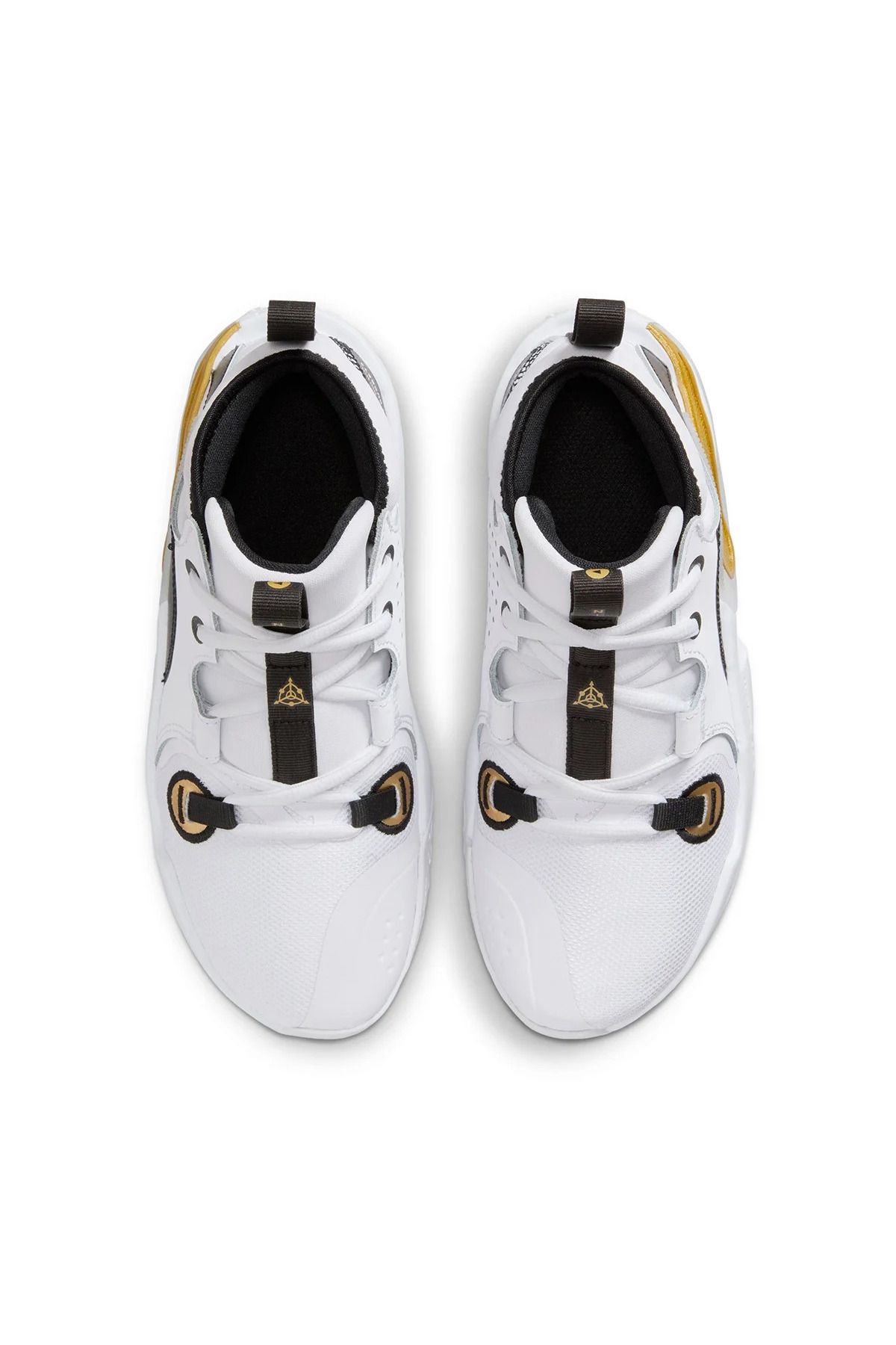 کفش بسکتبال سفید دخترانه و پسرانه بچگانه Air Zoom Crossover 2 GS ان Nike